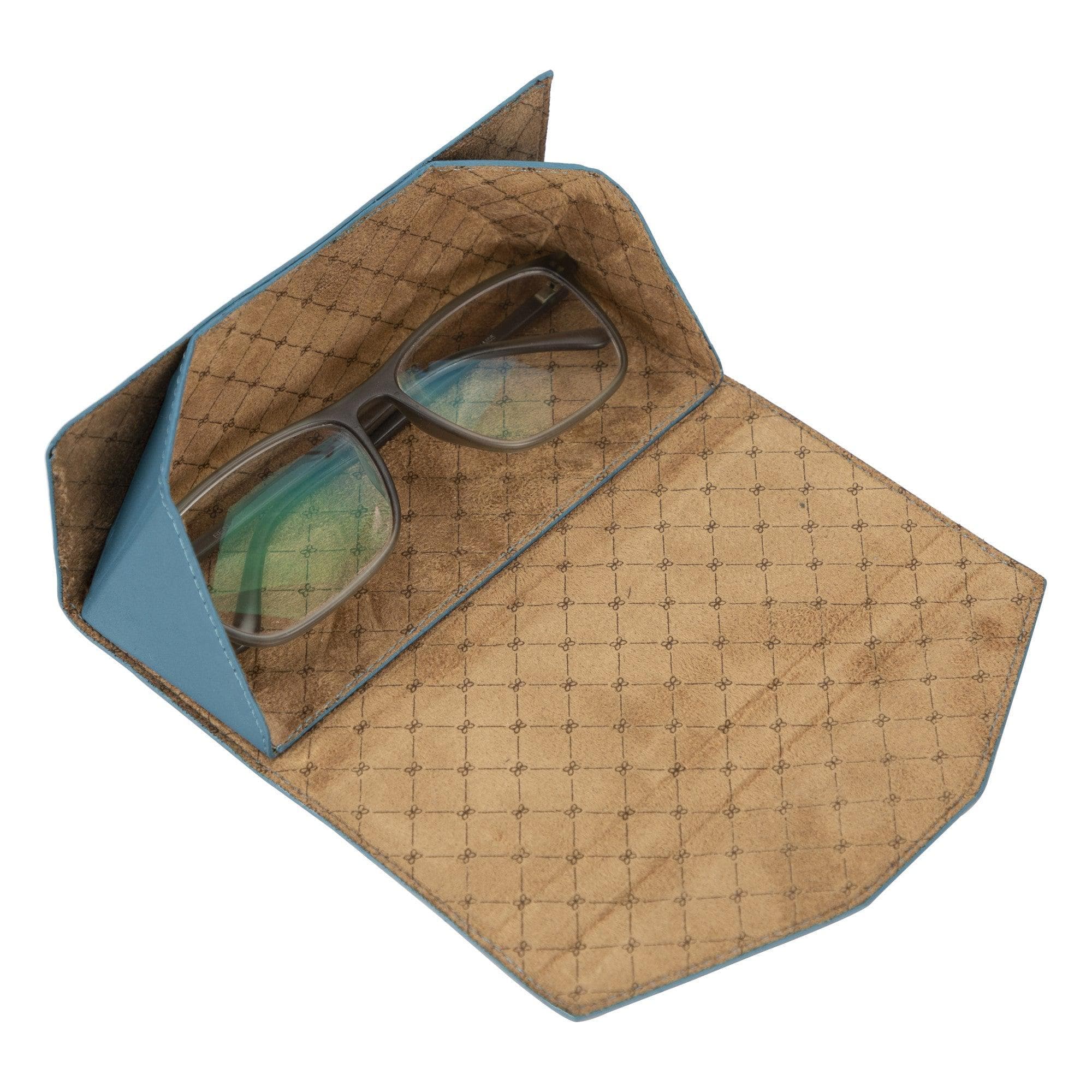 Smart Leather Glasses Case