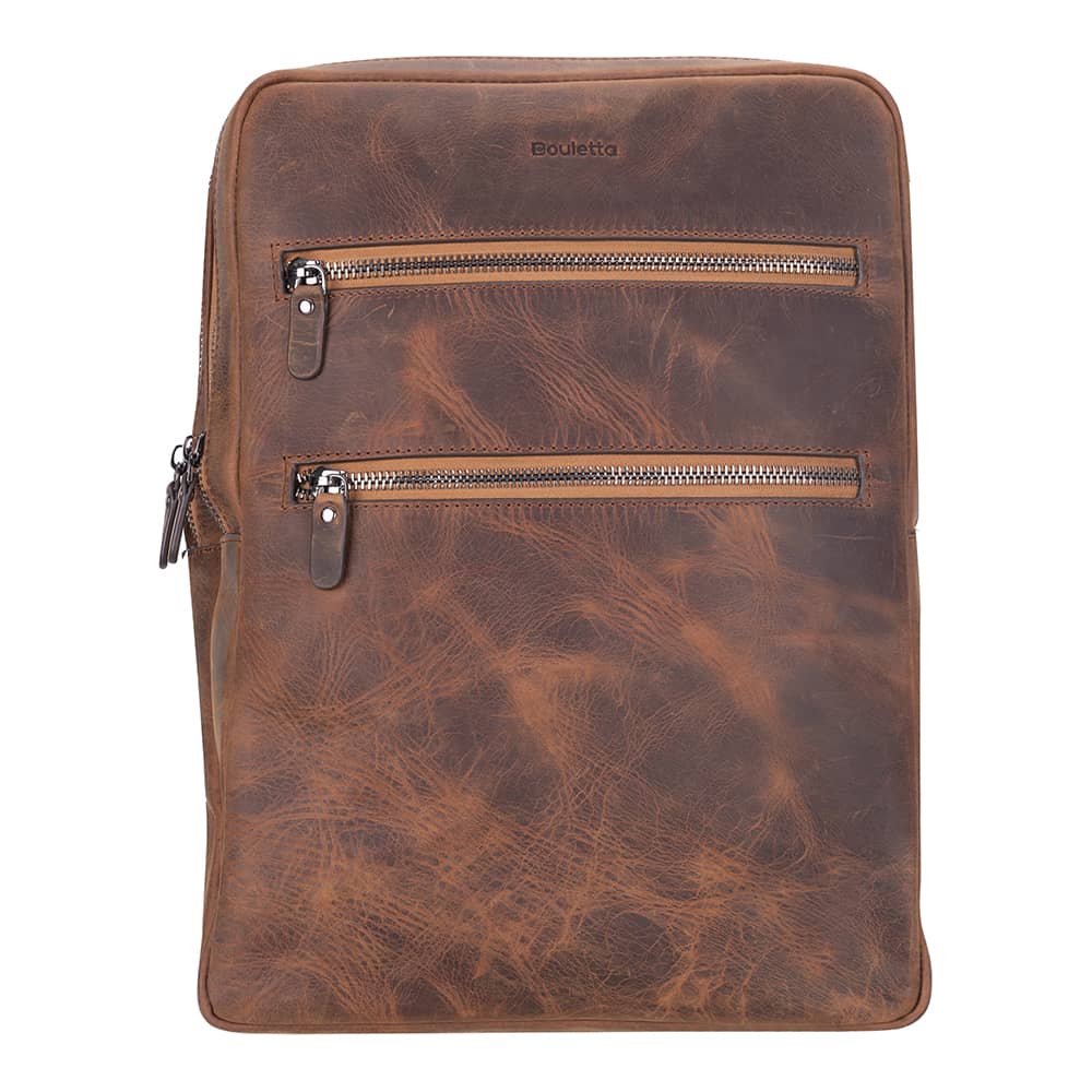 Hidden Castle Leather Laptop Backpacks