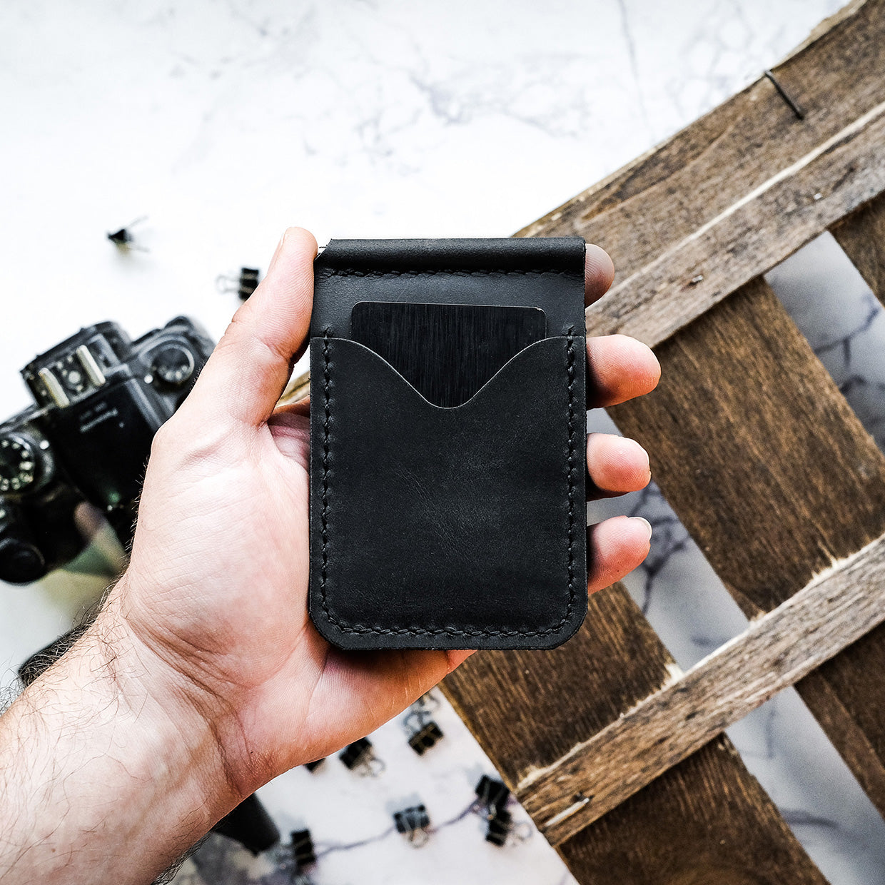 Leather wallet - Kleo - Trendy Designs