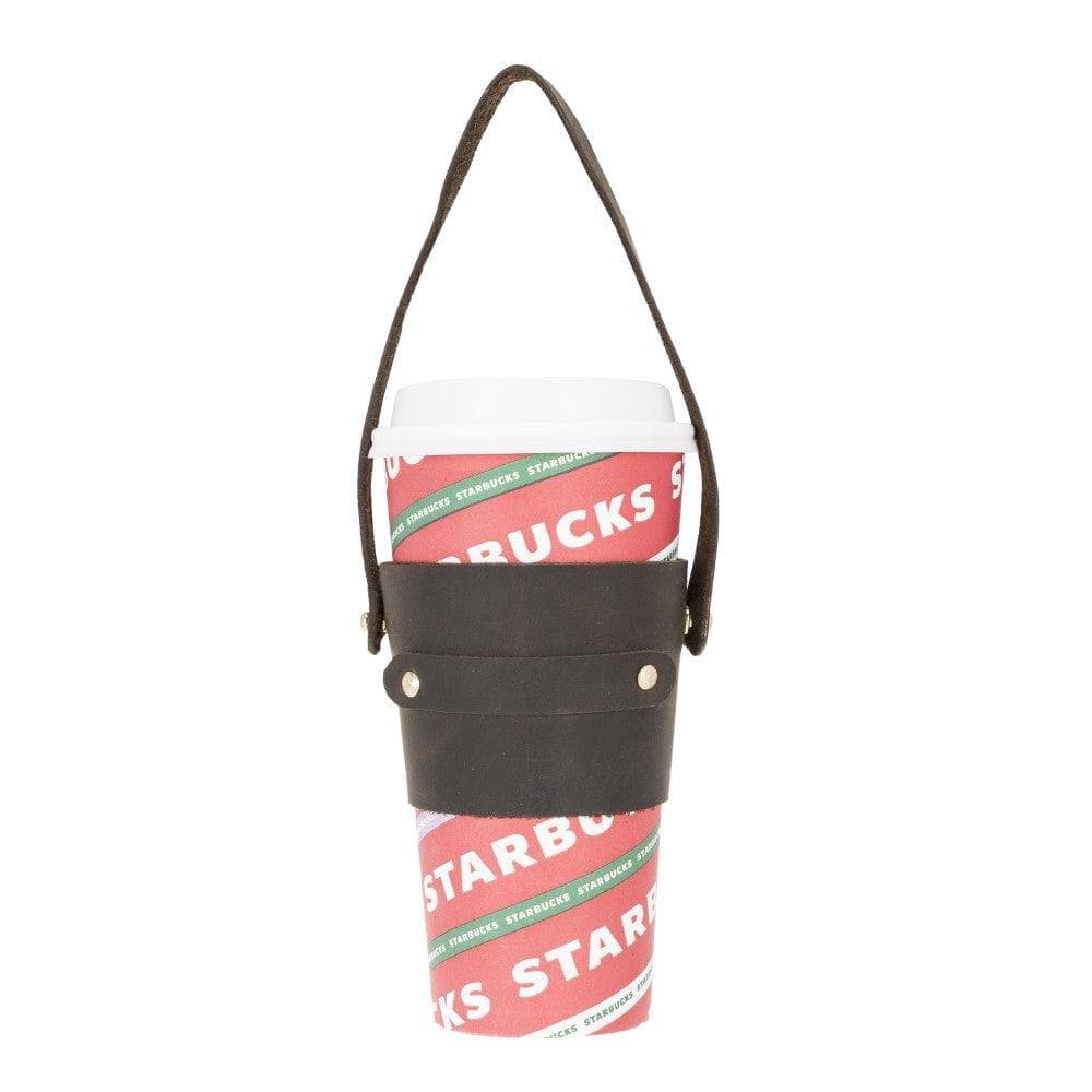 Patras Leather Coffee Cup Case