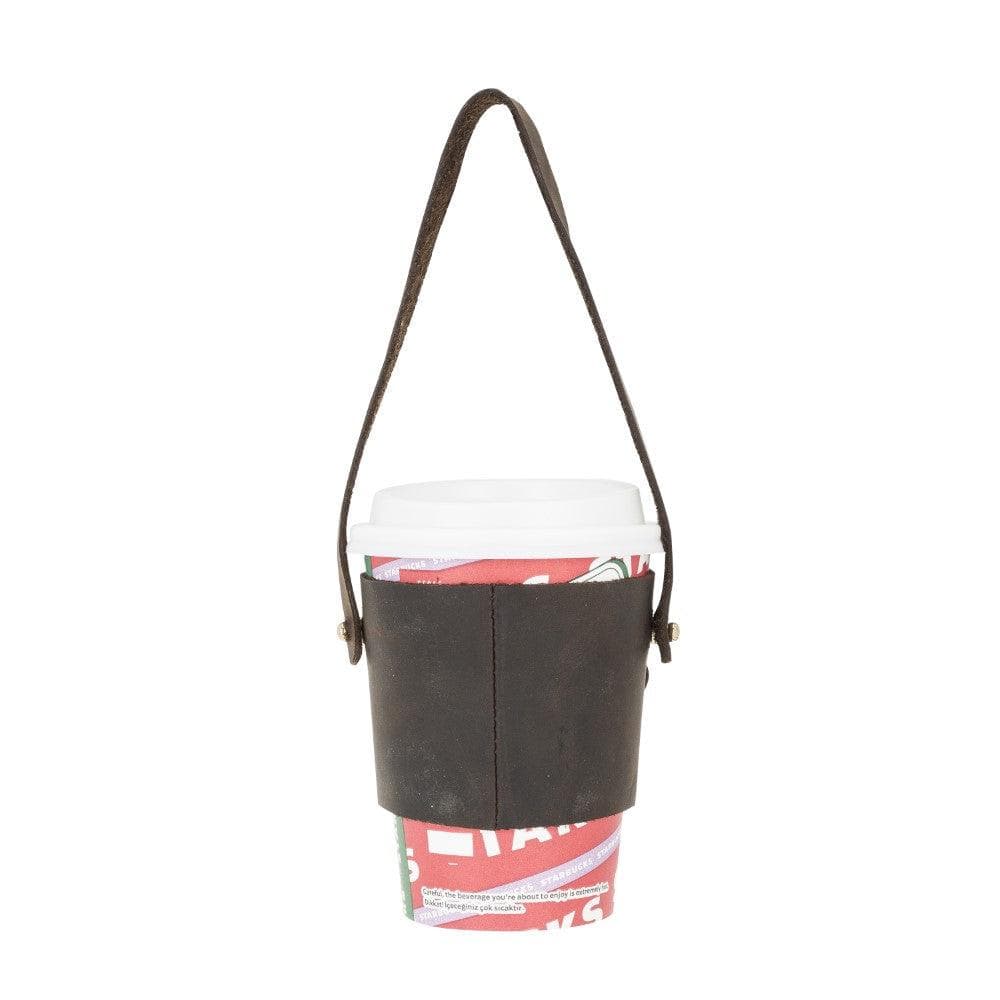 Patras Leather Coffee Cup Case