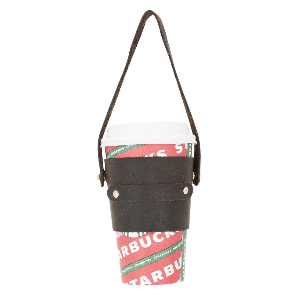 Patras Leather Coffee Cup Case