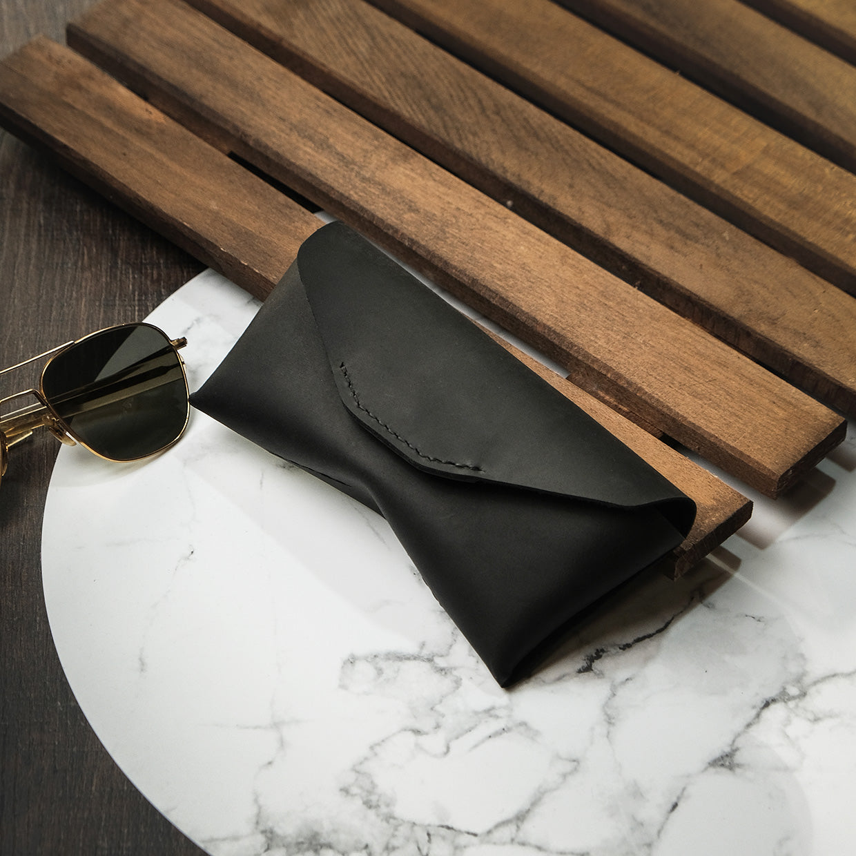 Leather Glasses Case - Luxury Picks