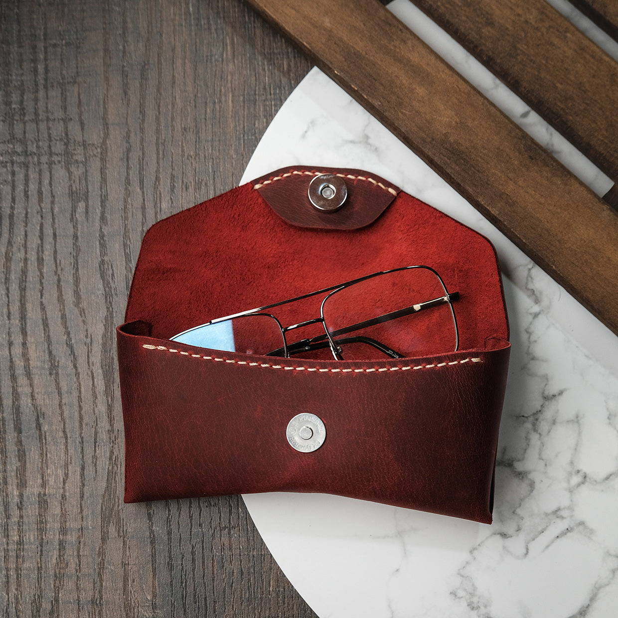 Leather Glasses Case - Luxury Picks