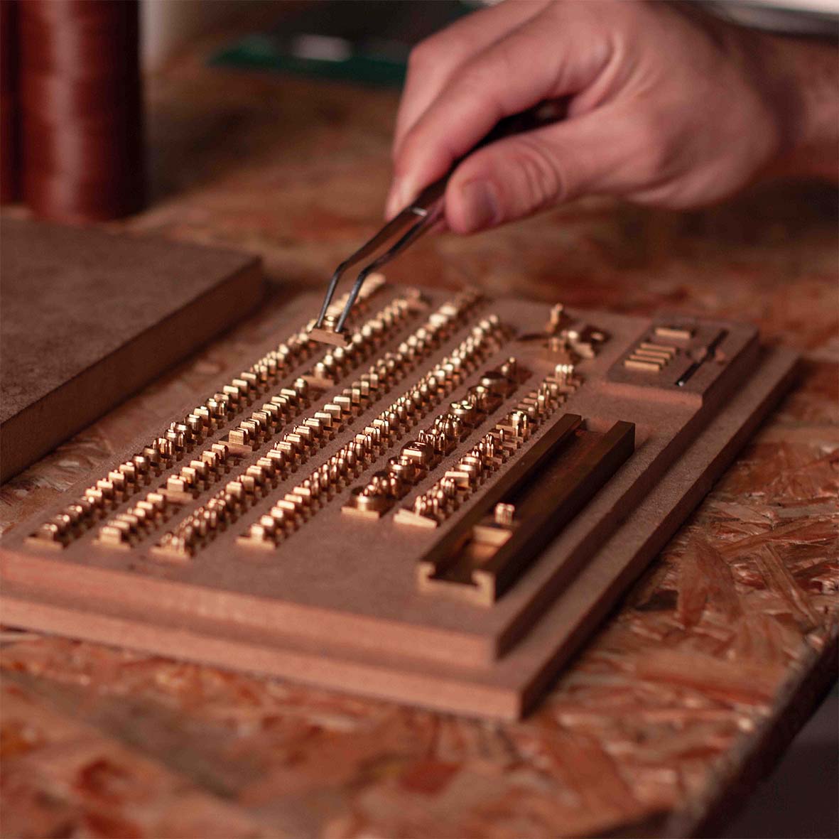 Leather Vertical Pen Holder