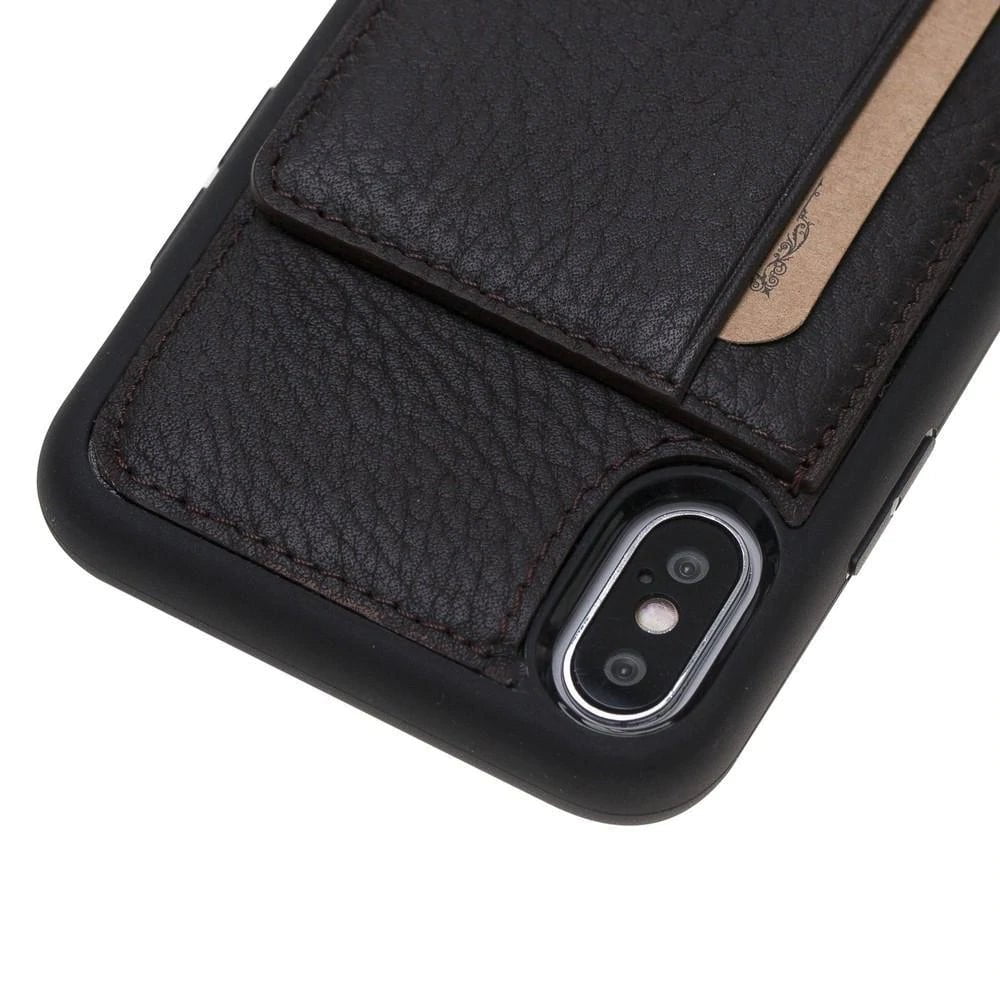 Flex Stand Leather iPhone X / XS Case
