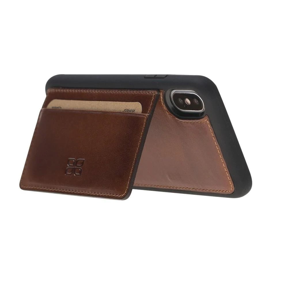 Flex Stand Leather iPhone X / XS Case