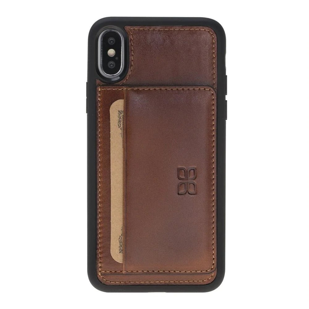 Flex Stand Leather iPhone X / XS Case