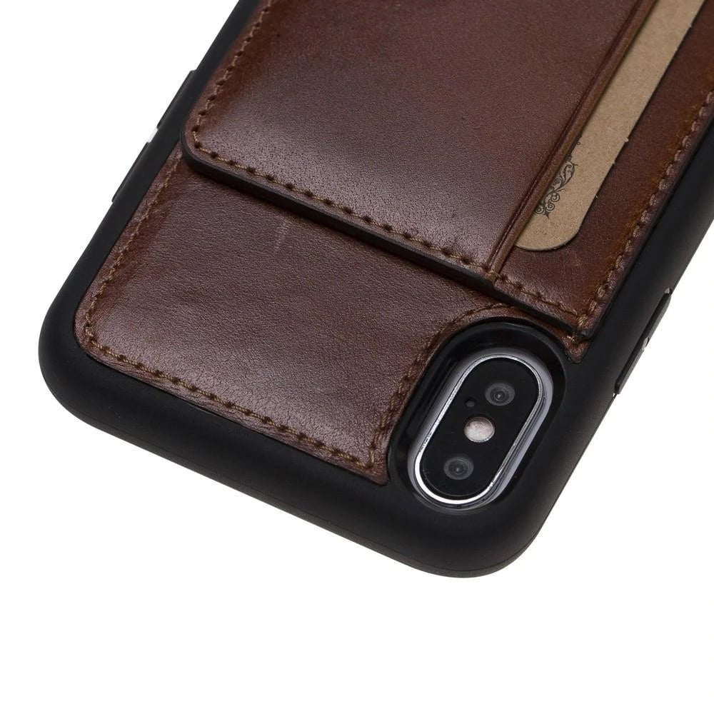 Flex Stand Leather iPhone X / XS Case