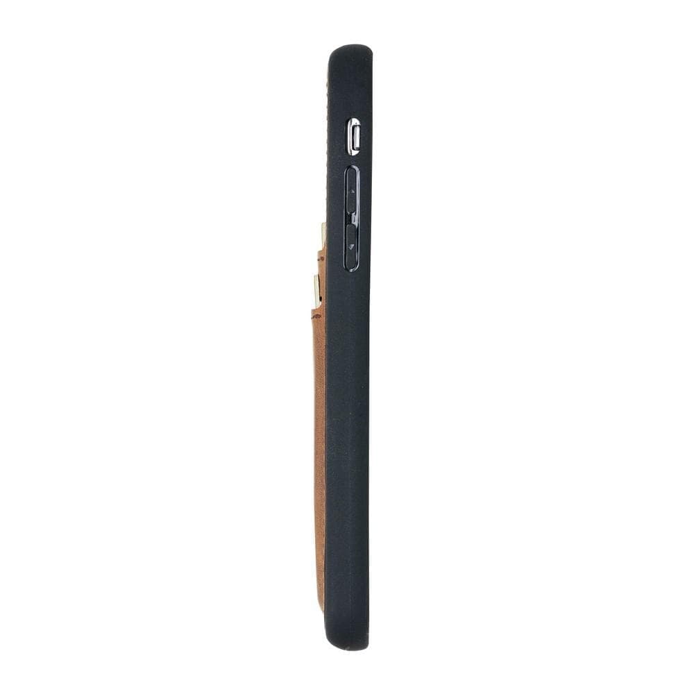 Flex Cover Leather iPhone XS / X Case with Card Holder