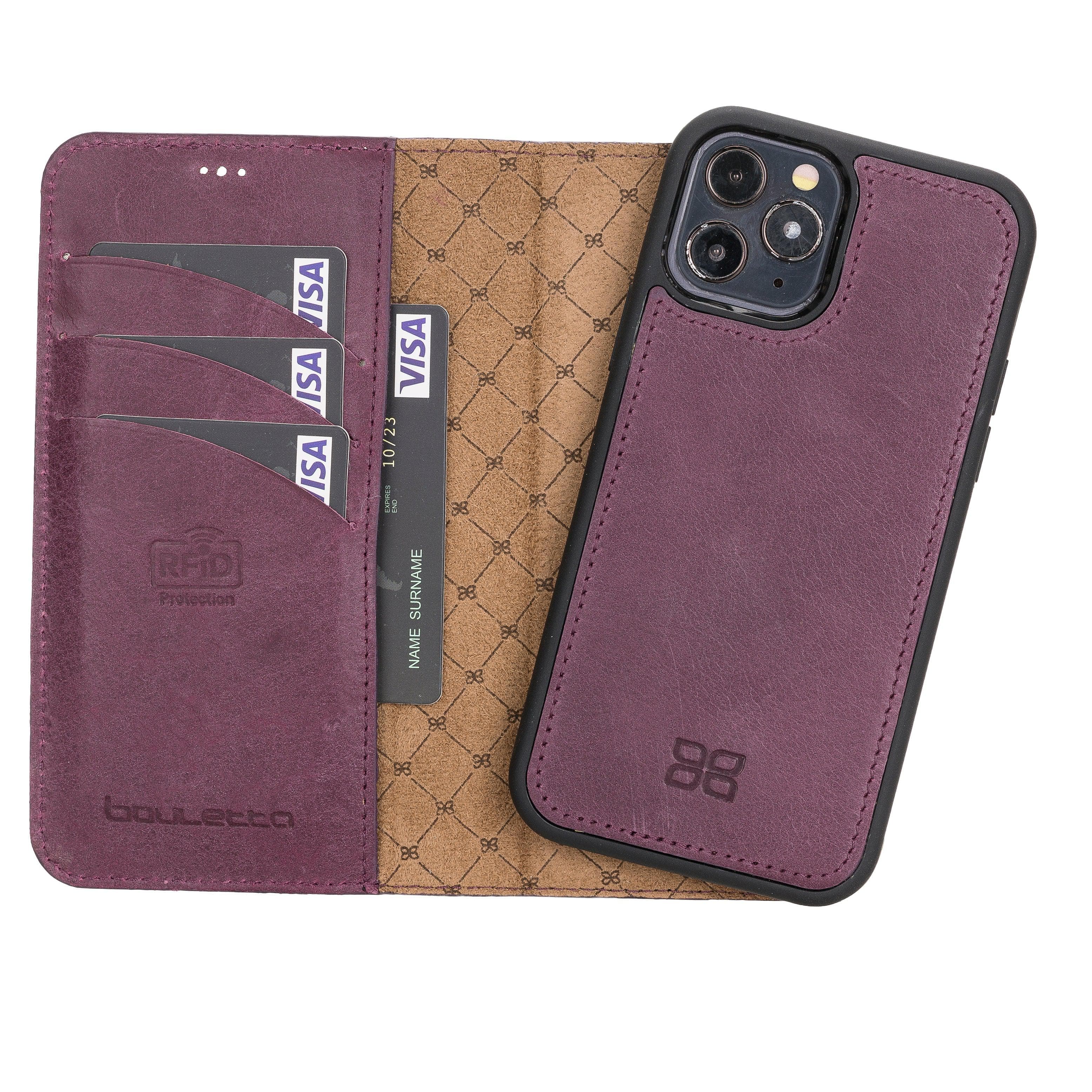 Magic iPhone 12 Mini Leather Detachable Wallet Case