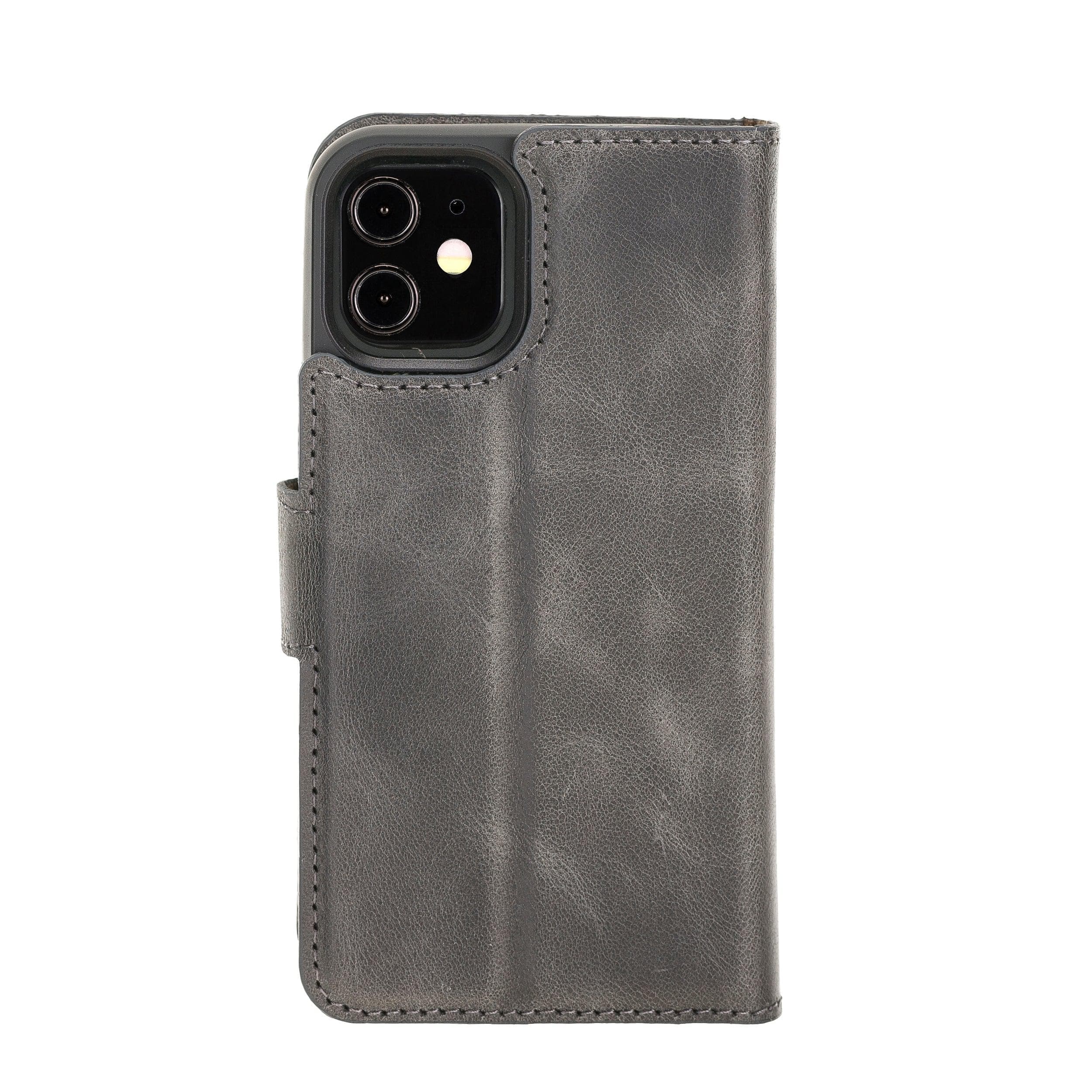 Magic iPhone 12 Mini Leather Detachable Wallet Case