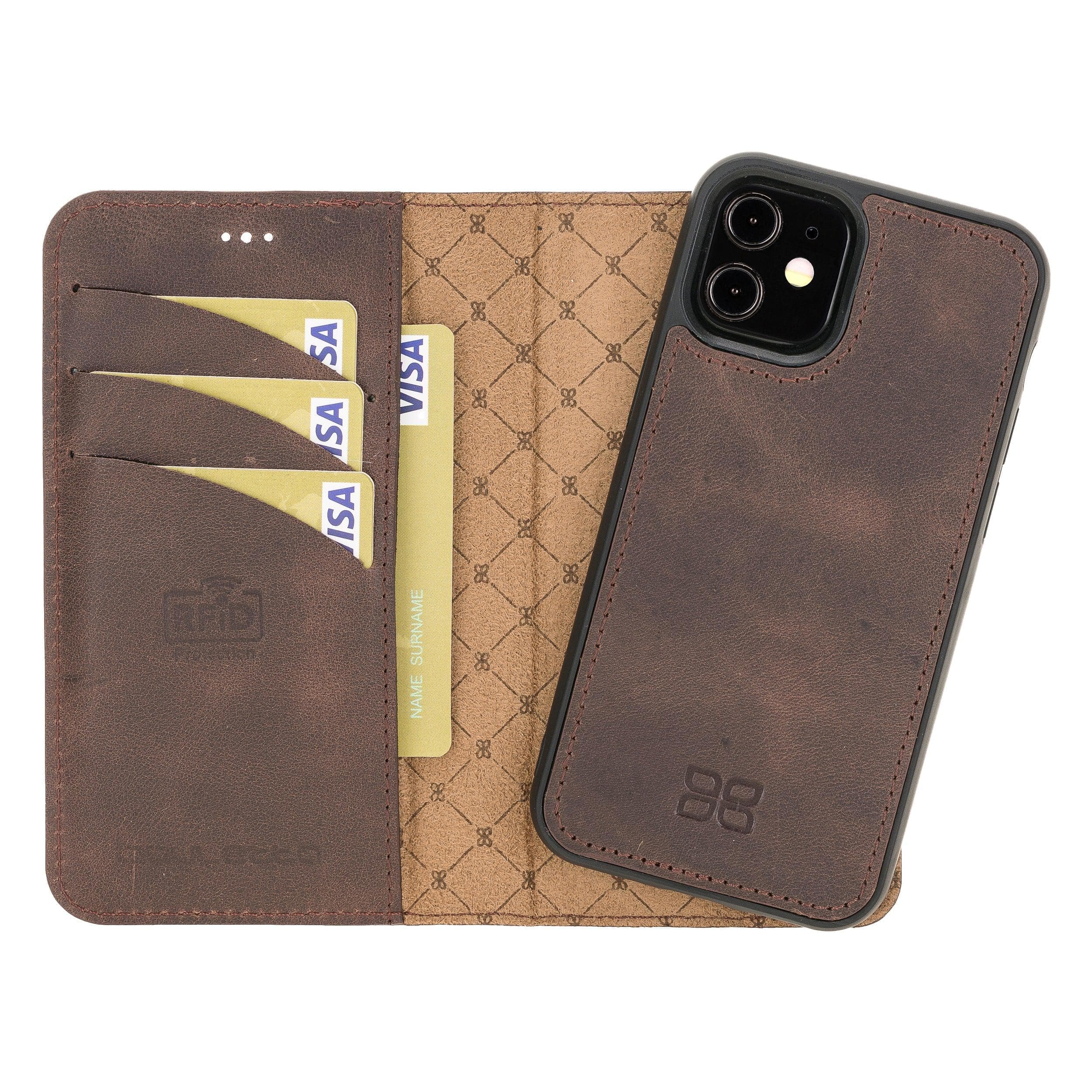 Magic iPhone 12 Pro Max Leather Detachable Wallet Case