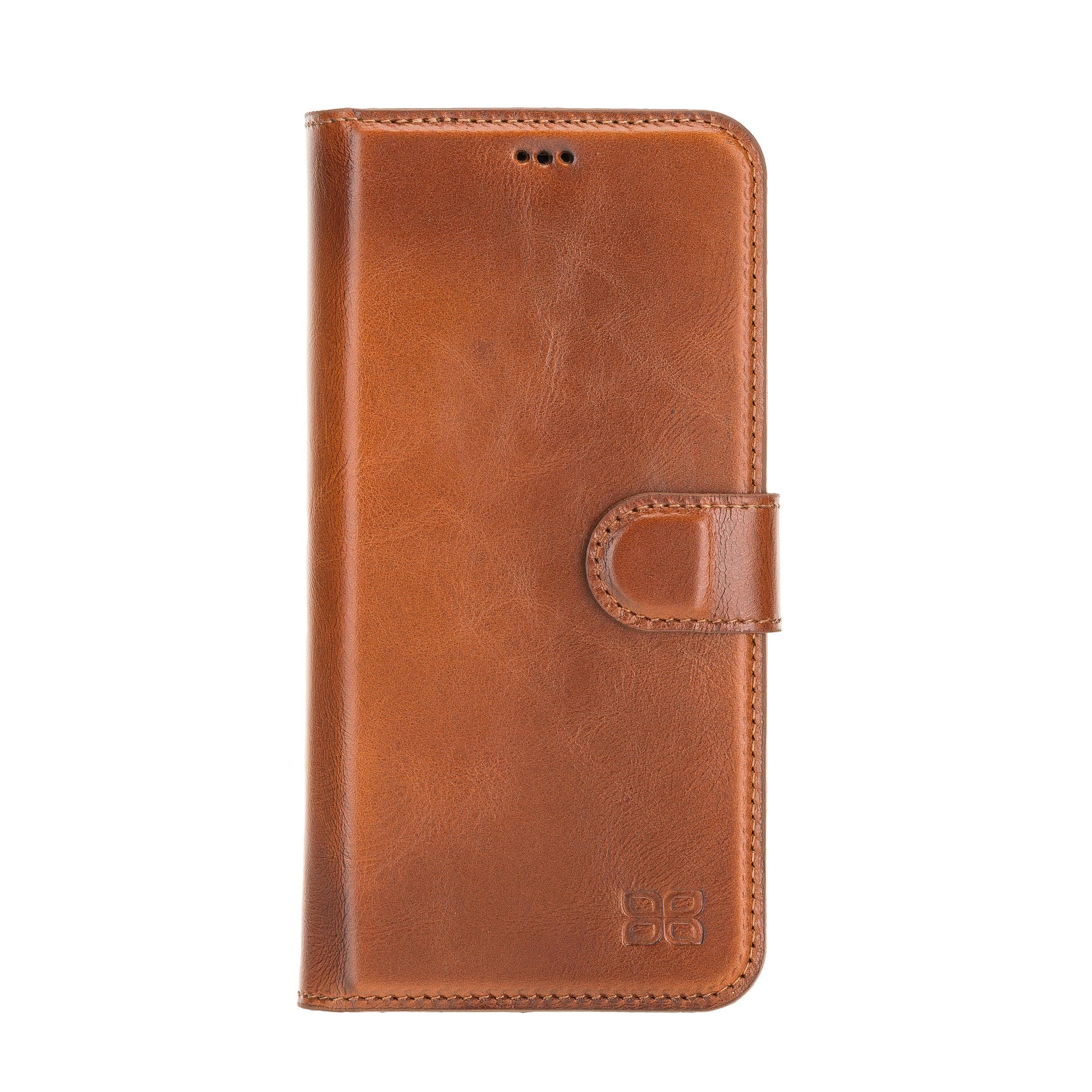 Magic iPhone 12 / 12 Pro Leather Detachable Wallet Case
