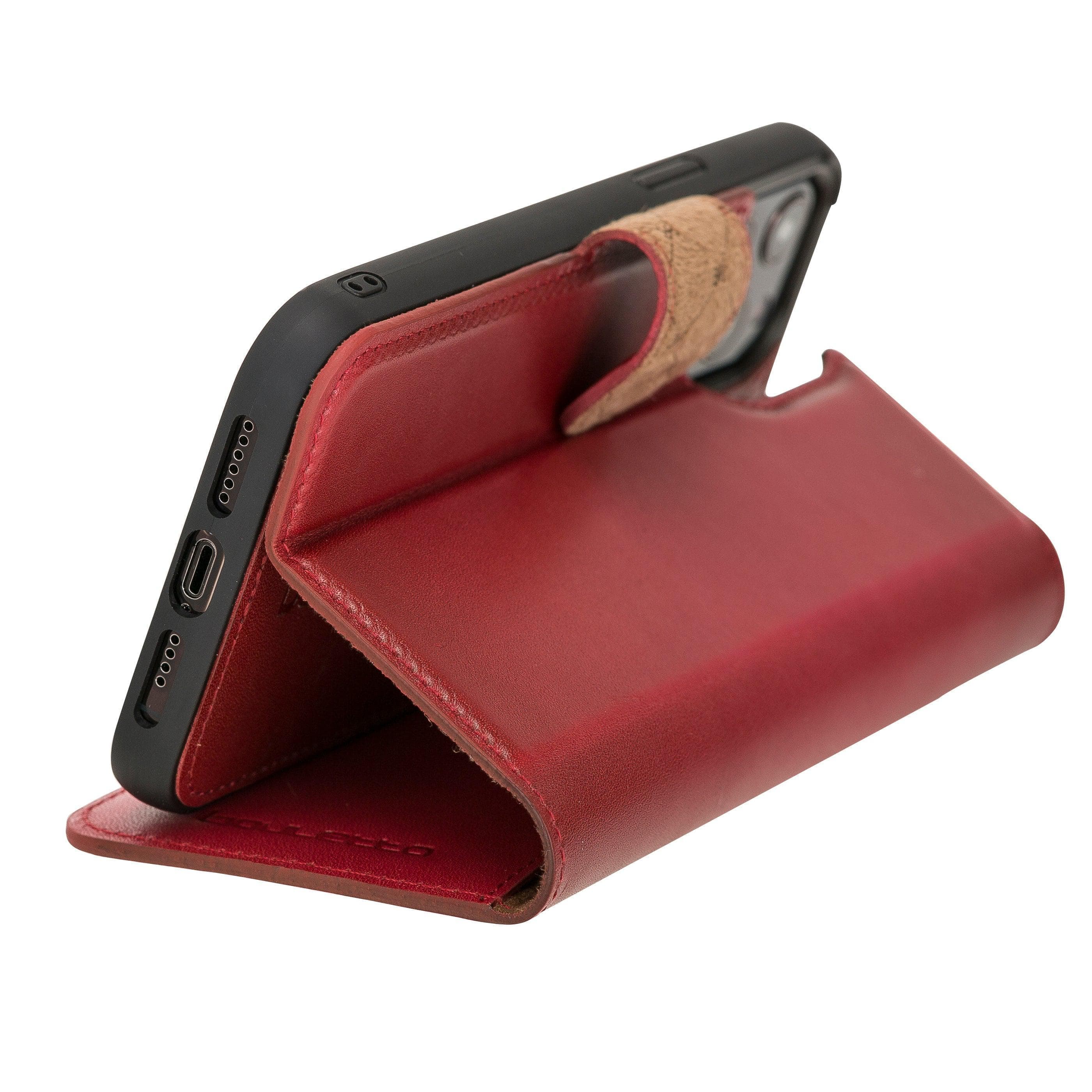 Magic iPhone 12 Mini Leather Detachable Wallet Case