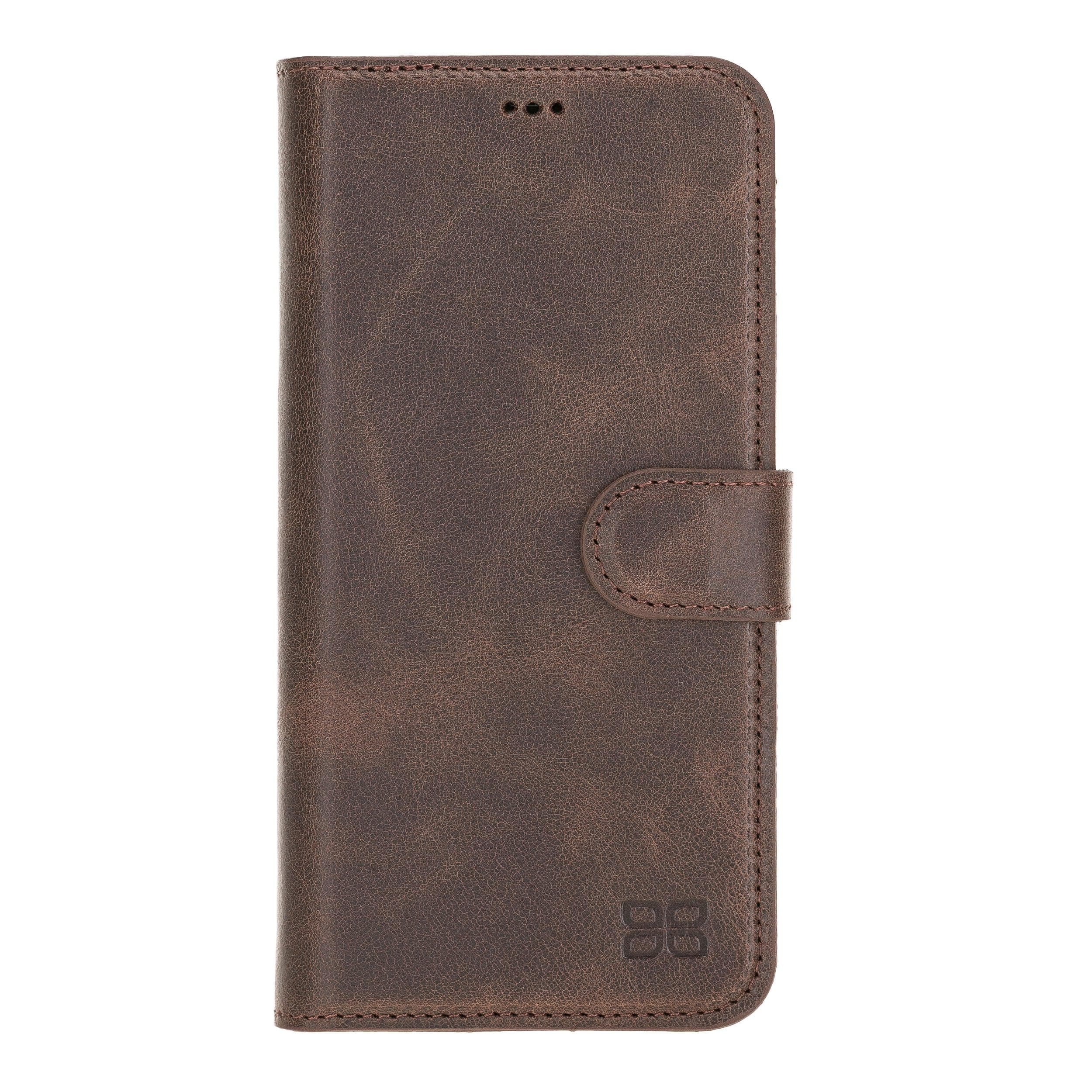 Magic iPhone 12 / 12 Pro Leather Detachable Wallet Case