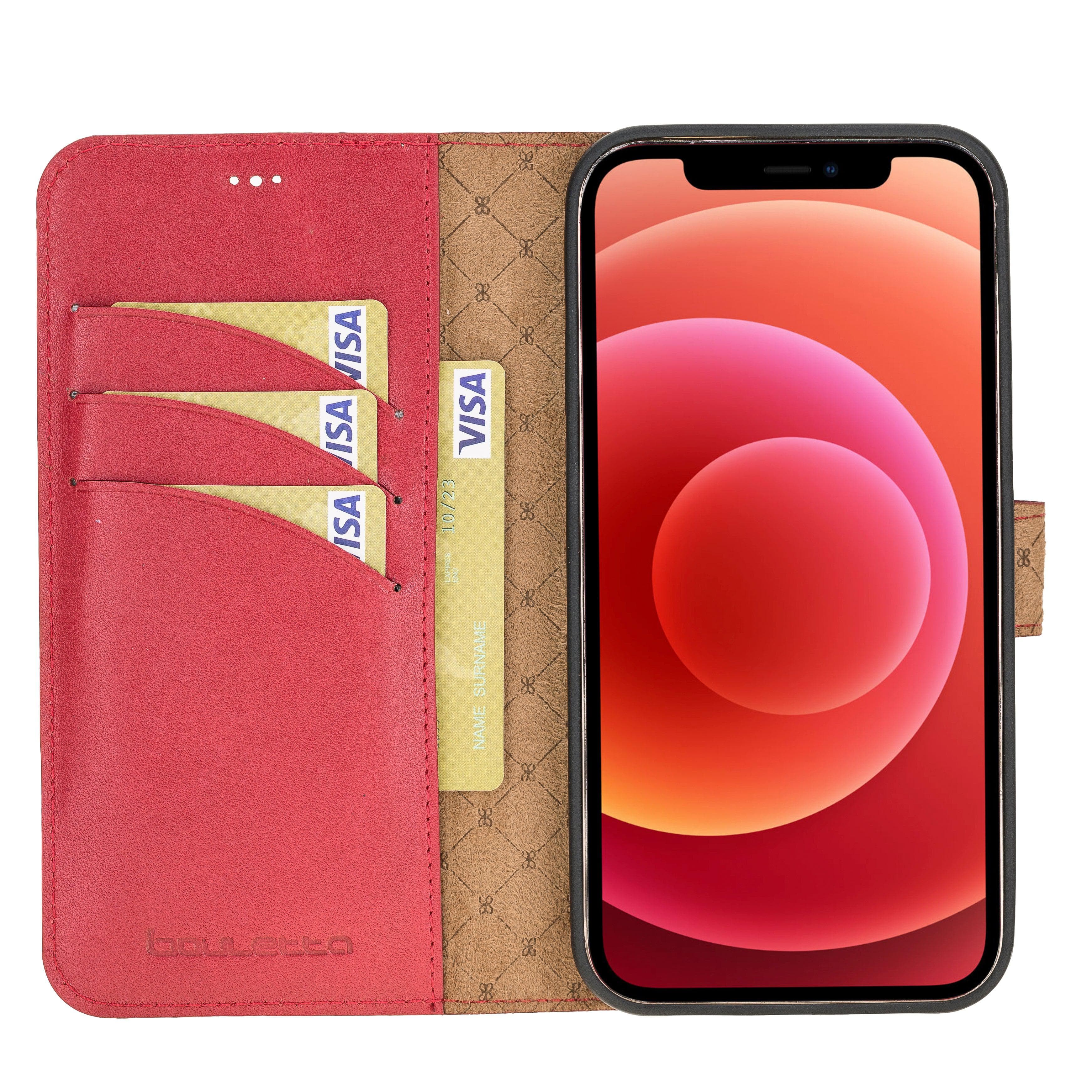 Magic iPhone 12 Pro Max Leather Detachable Wallet Case