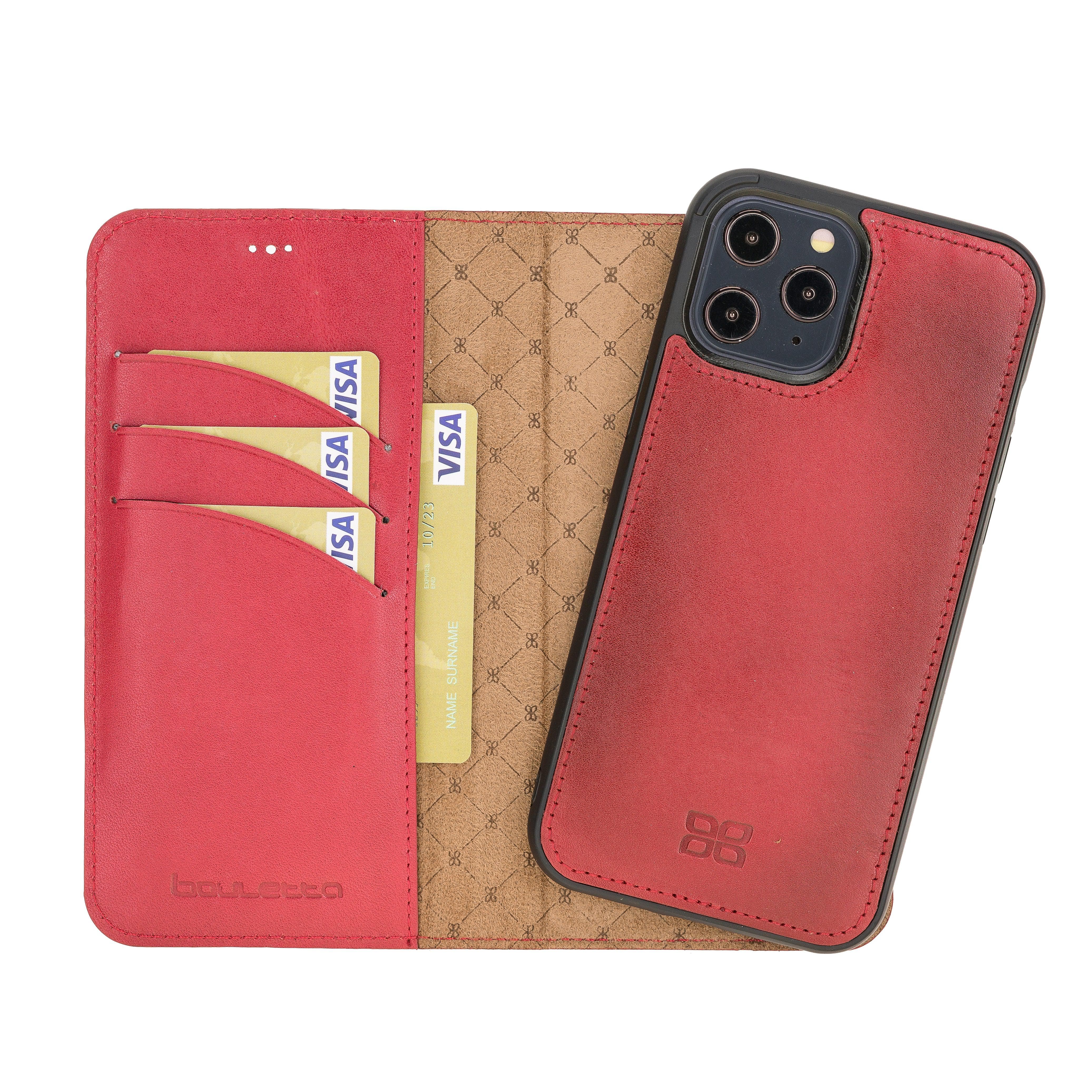 Magic iPhone 12 Mini Leather Detachable Wallet Case