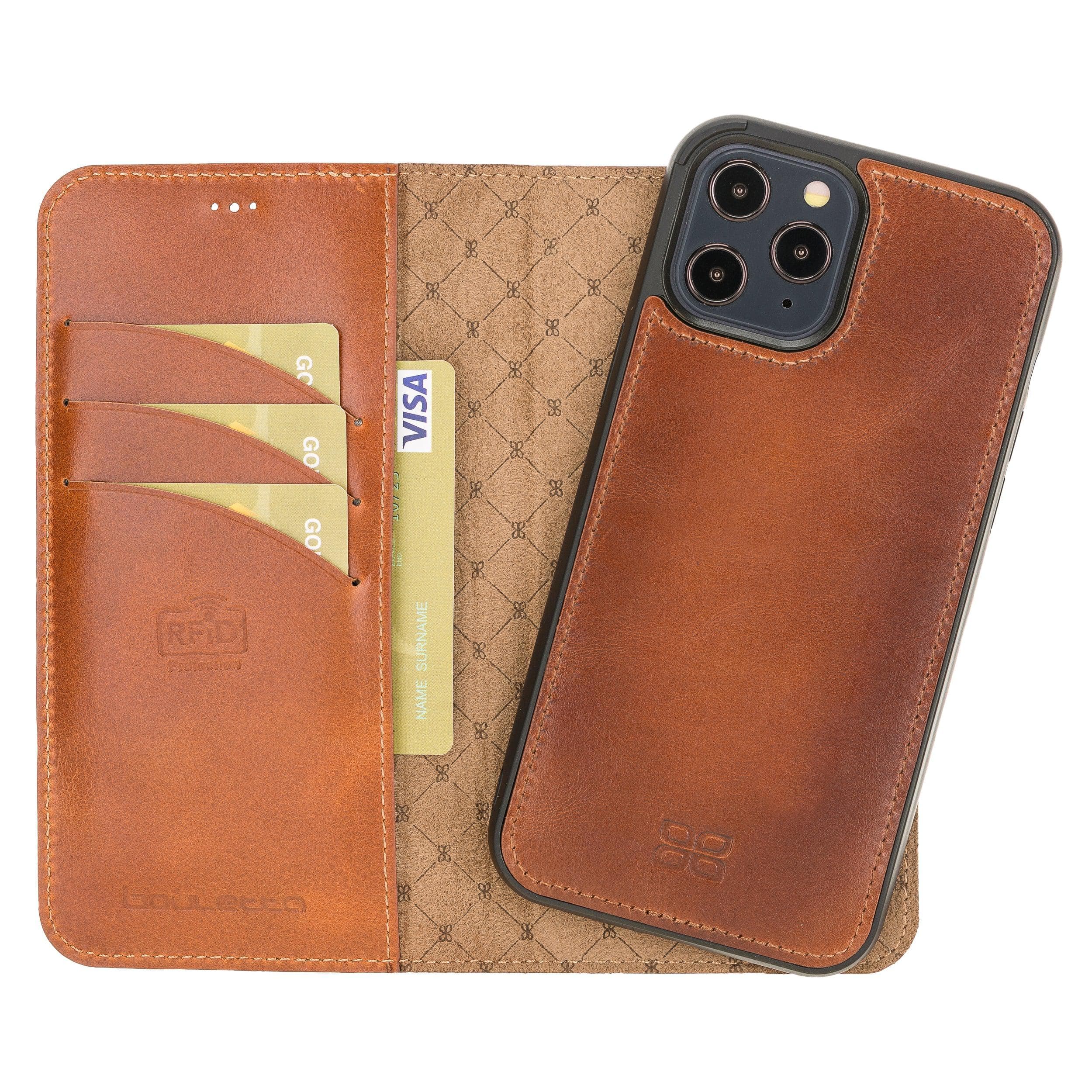 Magic iPhone 12 Mini Leather Detachable Wallet Case