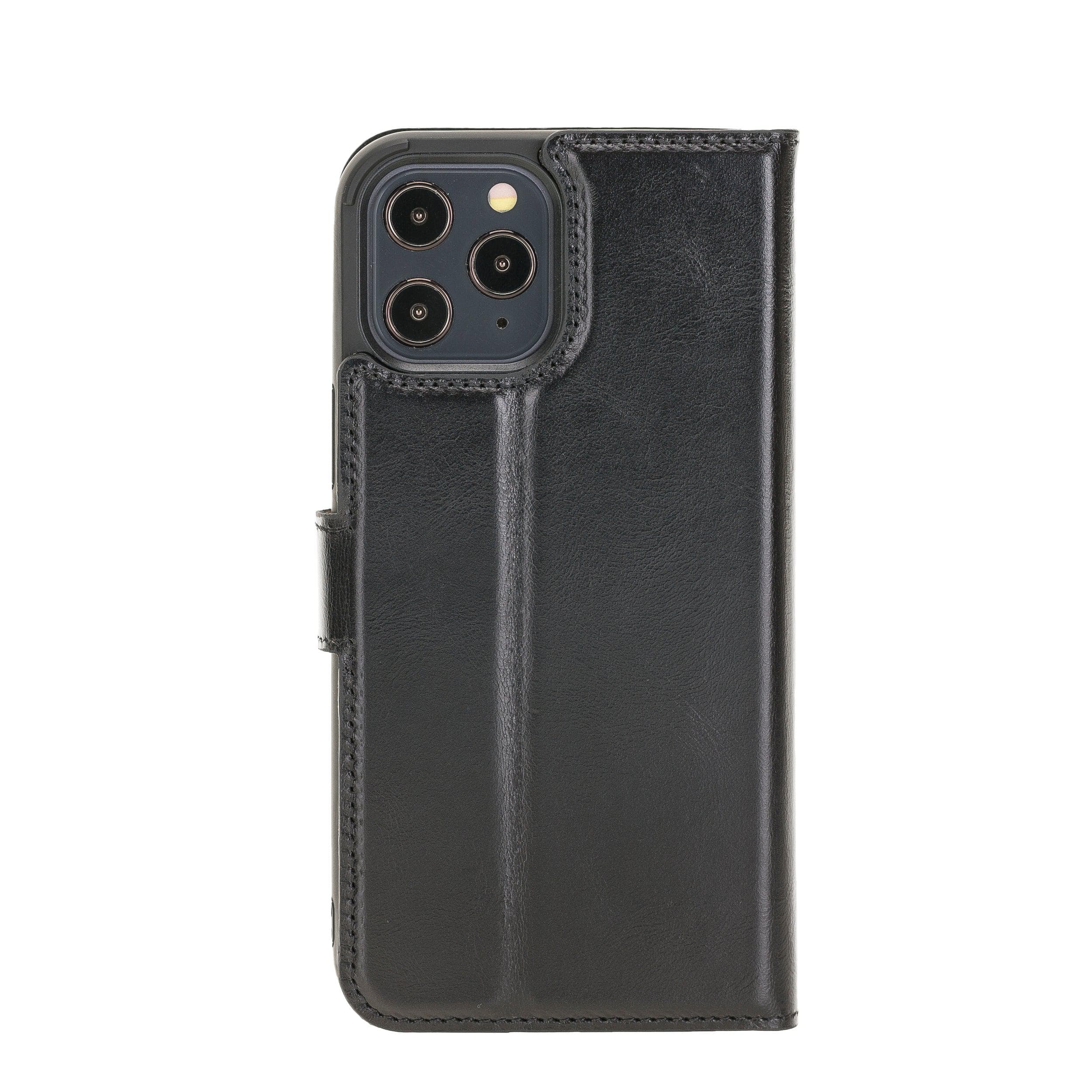 Magic iPhone 12 / 12 Pro Leather Detachable Wallet Case