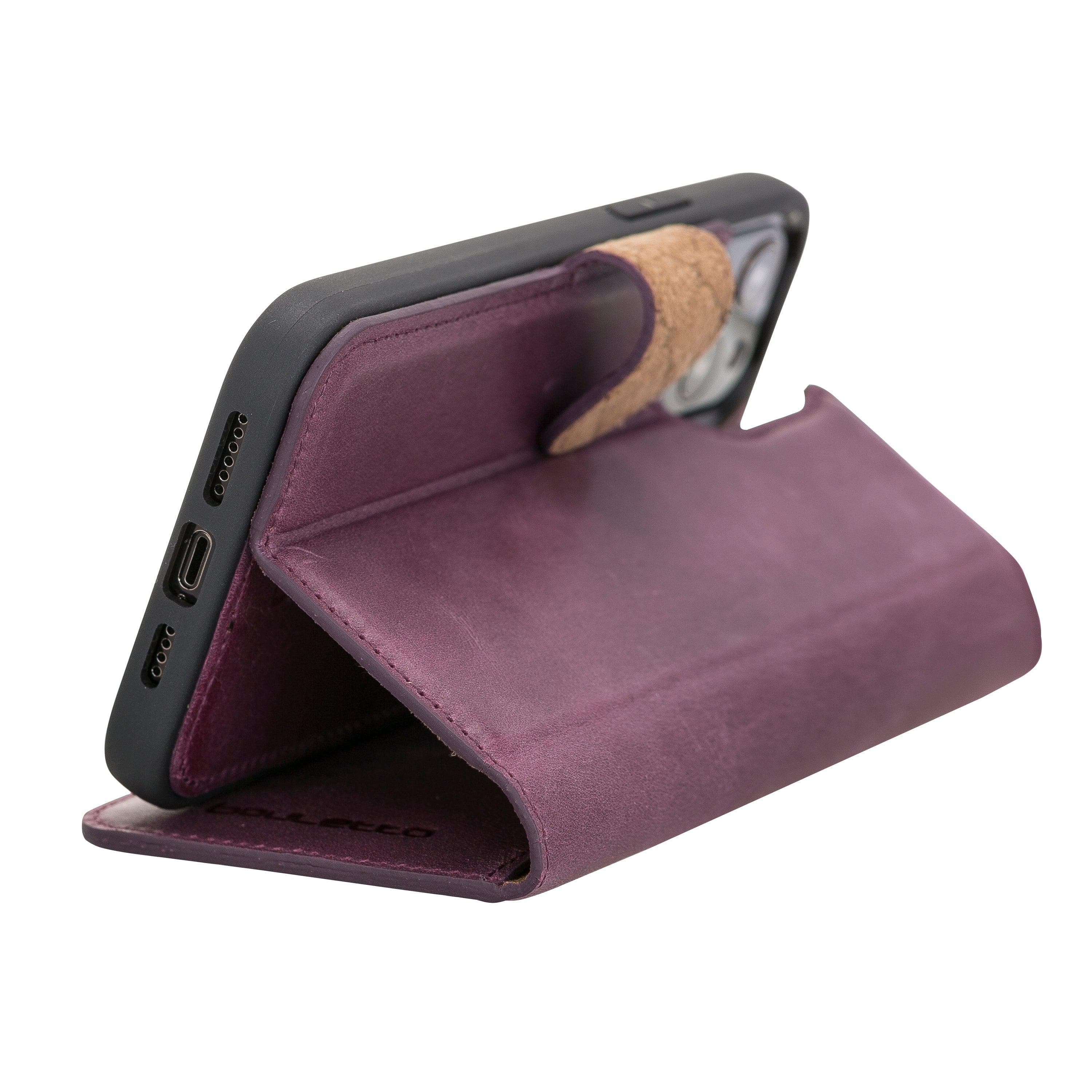 Magic iPhone 12 Pro Max Leather Detachable Wallet Case