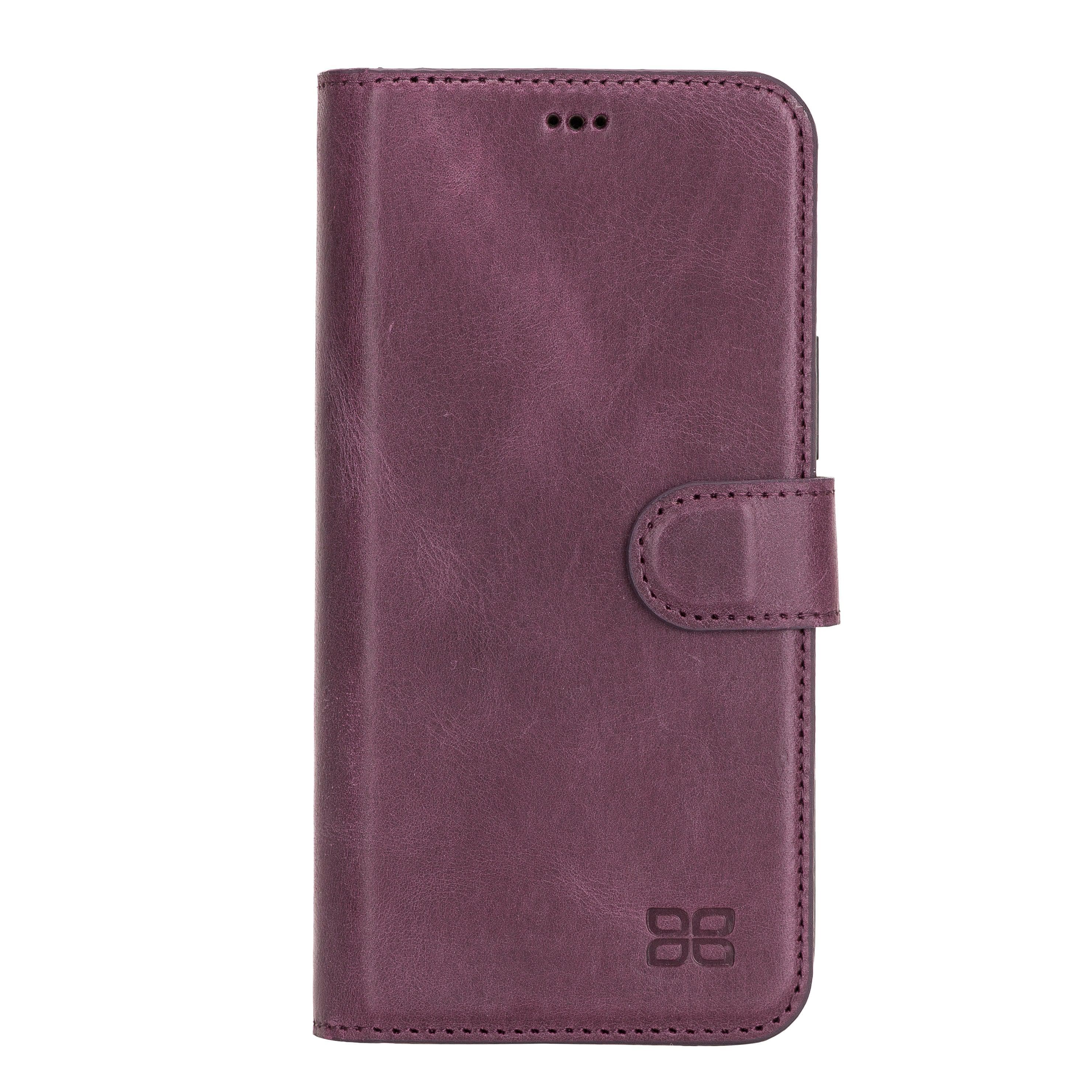 Magic iPhone 12 / 12 Pro Leather Detachable Wallet Case