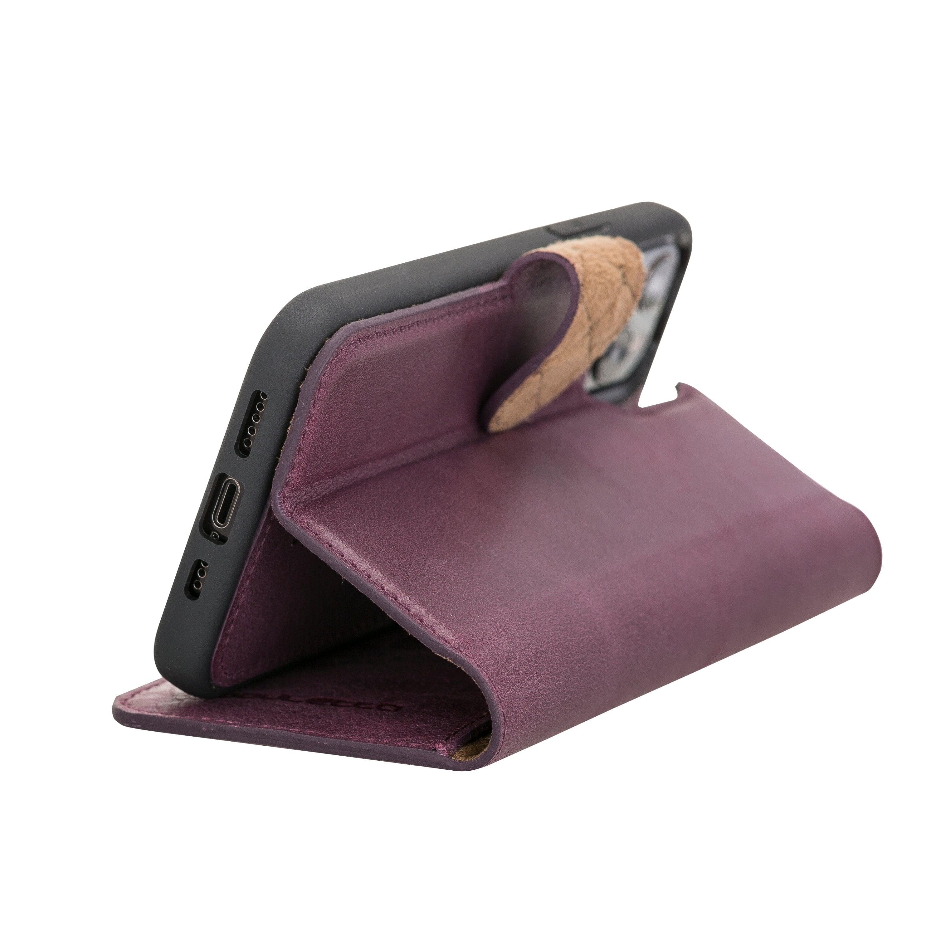 Magic iPhone 12 Pro Max Leather Detachable Wallet Case