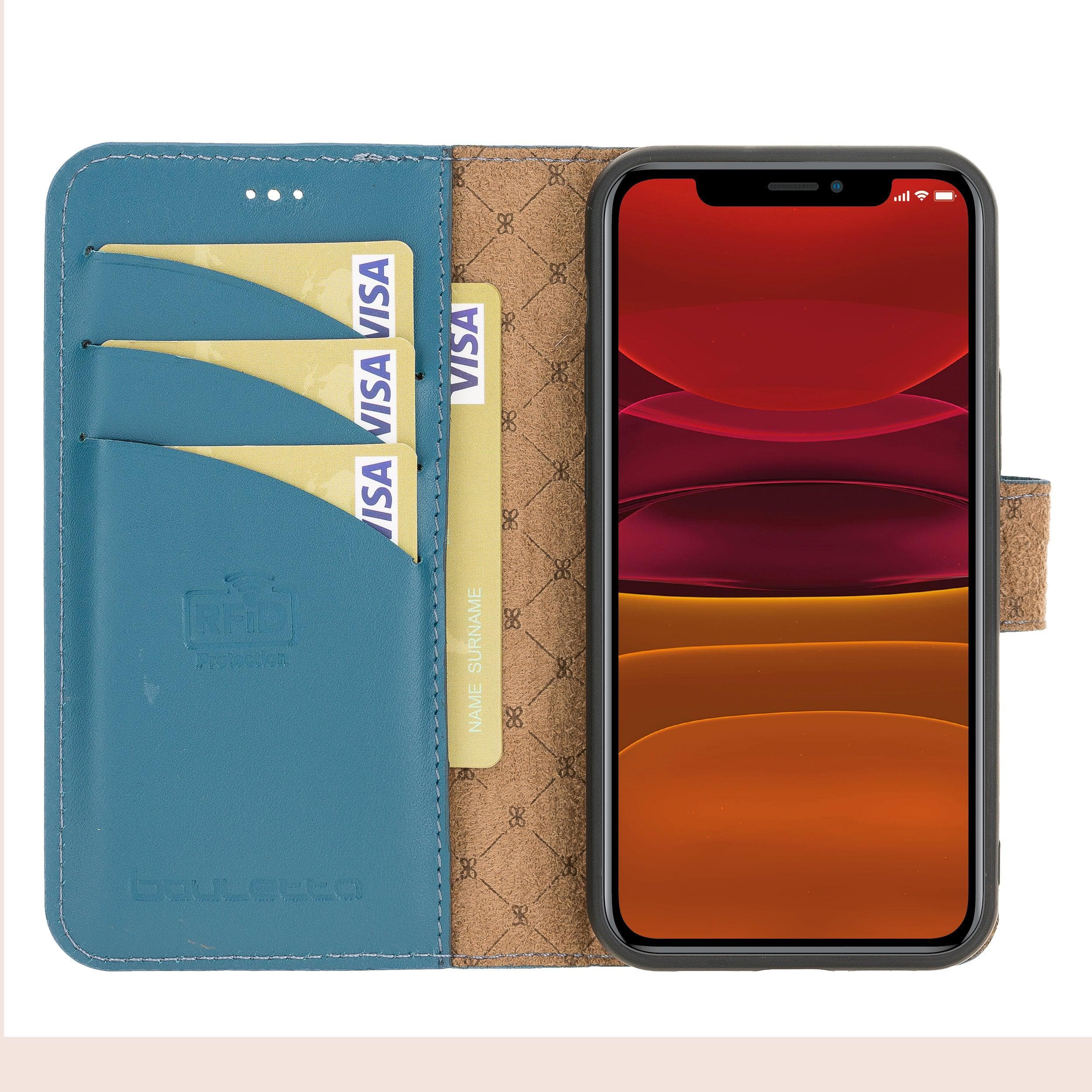 Magic iPhone 12 Pro Max Leather Detachable Wallet Case