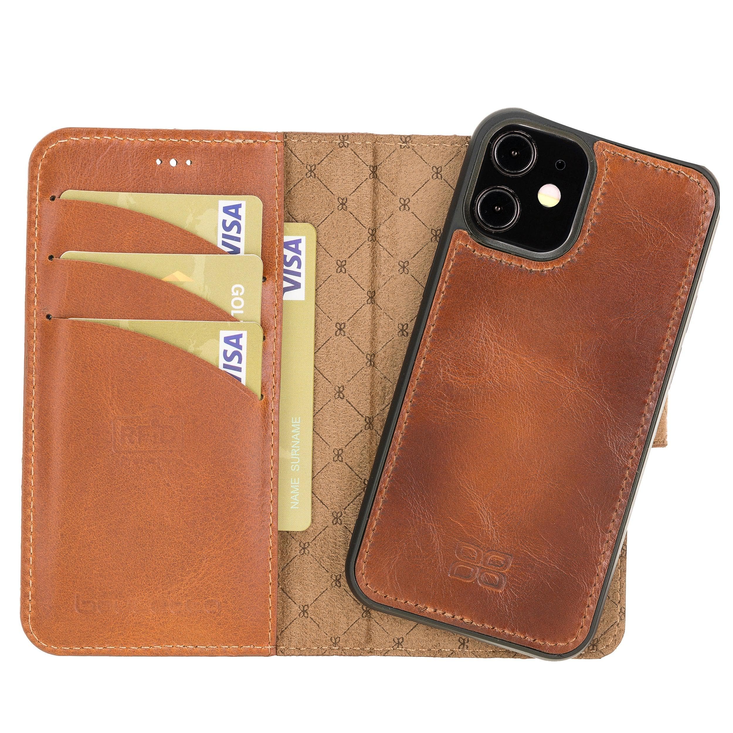 Magic iPhone 12 Pro Max Leather Detachable Wallet Case