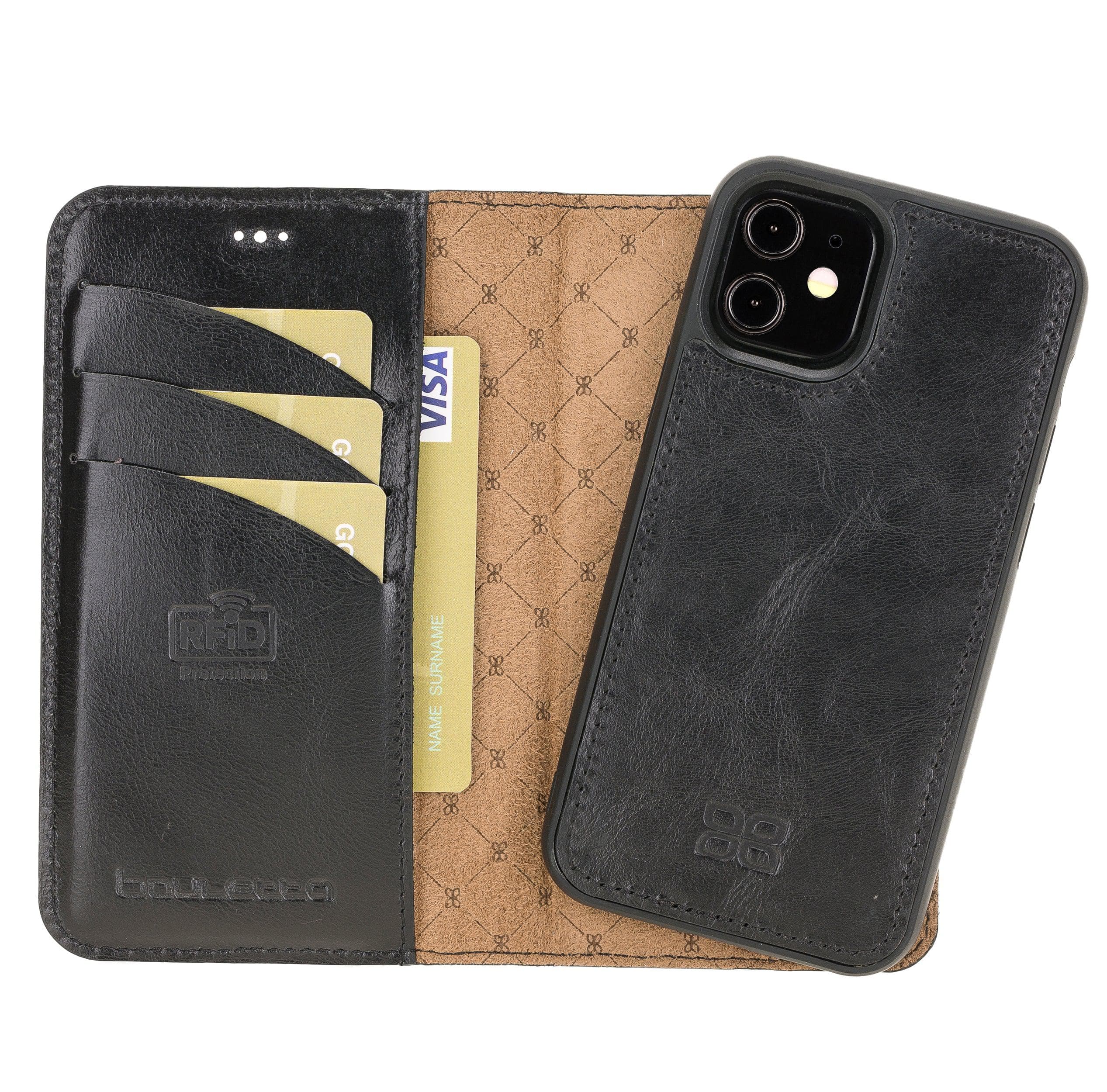 Magic iPhone 12 Pro Max Leather Detachable Wallet Case