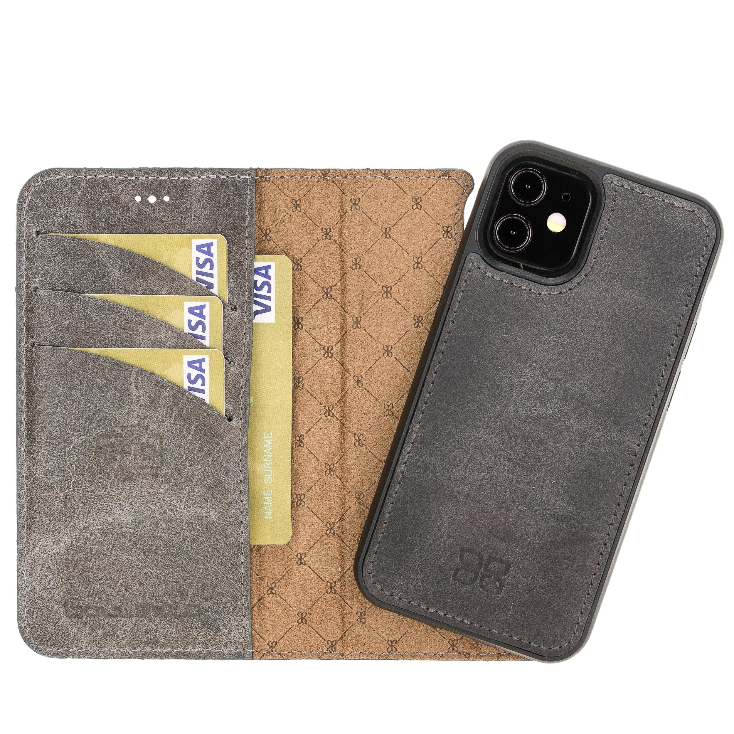 Magic iPhone 12 Pro Max Leather Detachable Wallet Case