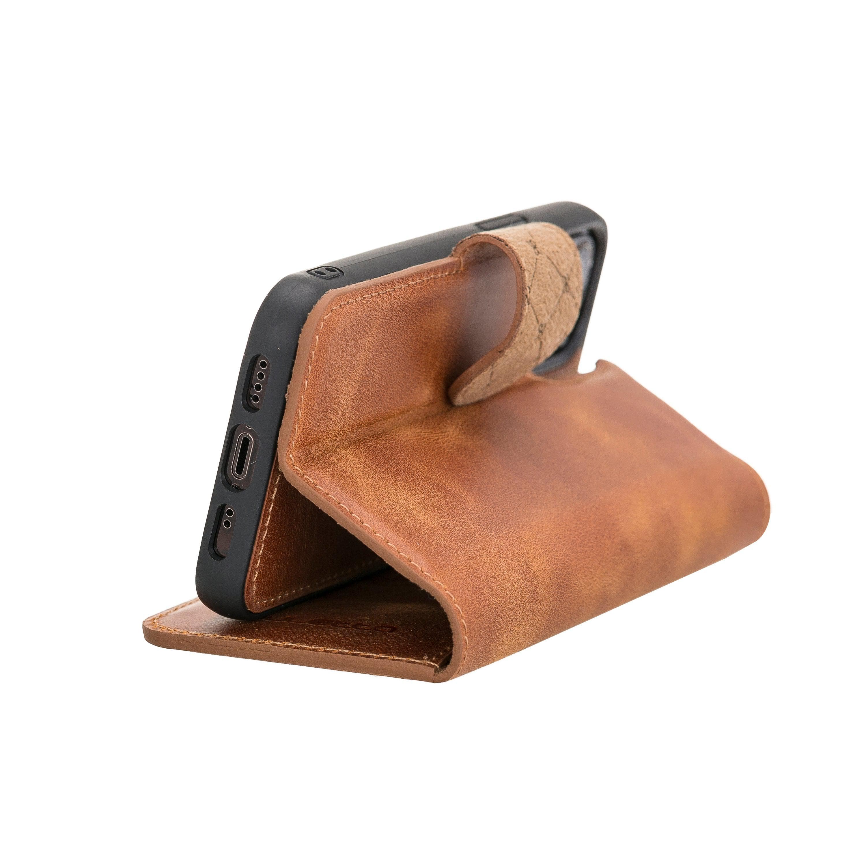 Magic iPhone 12 Pro Max Leather Detachable Wallet Case