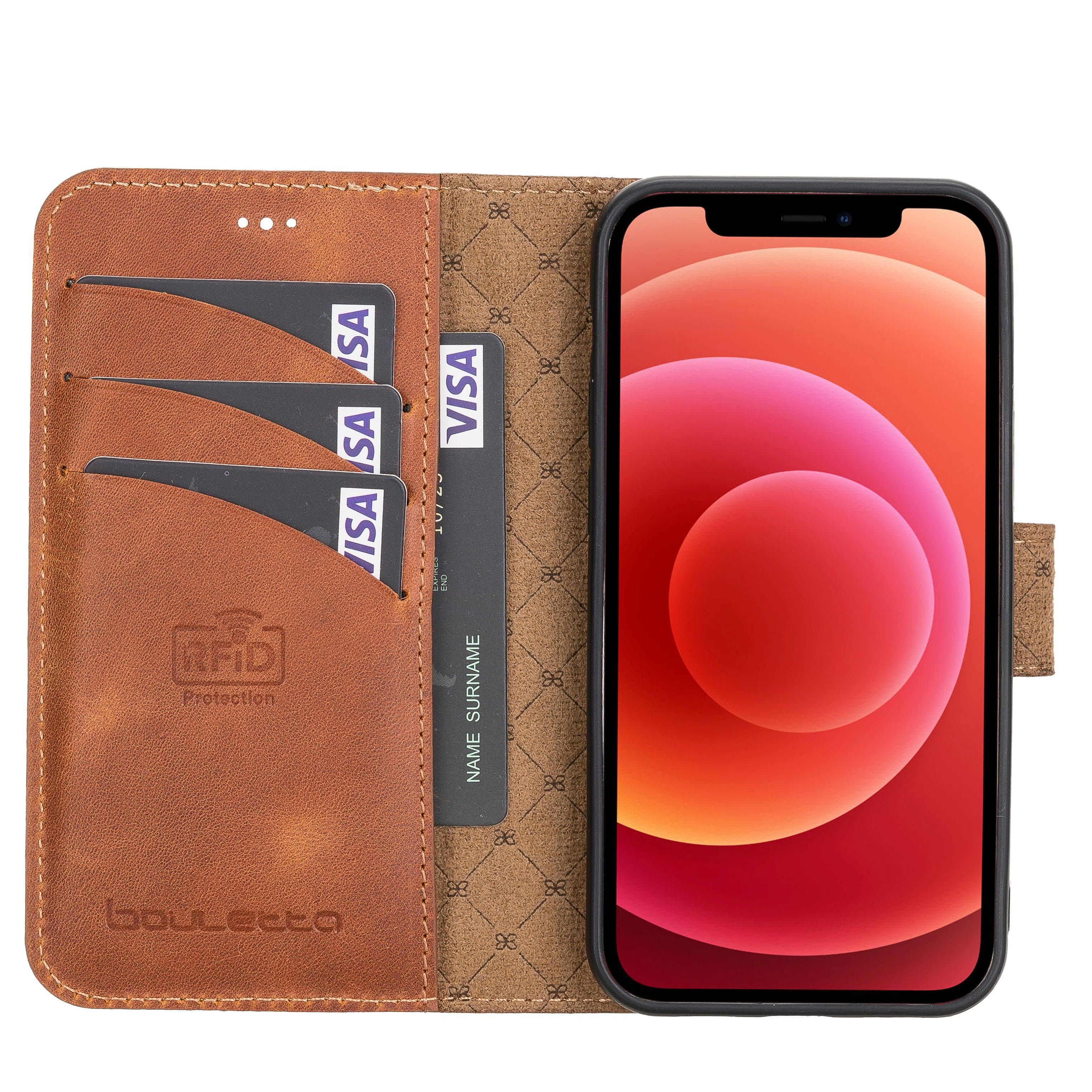 Magic iPhone 12 Pro Max Leather Detachable Wallet Case