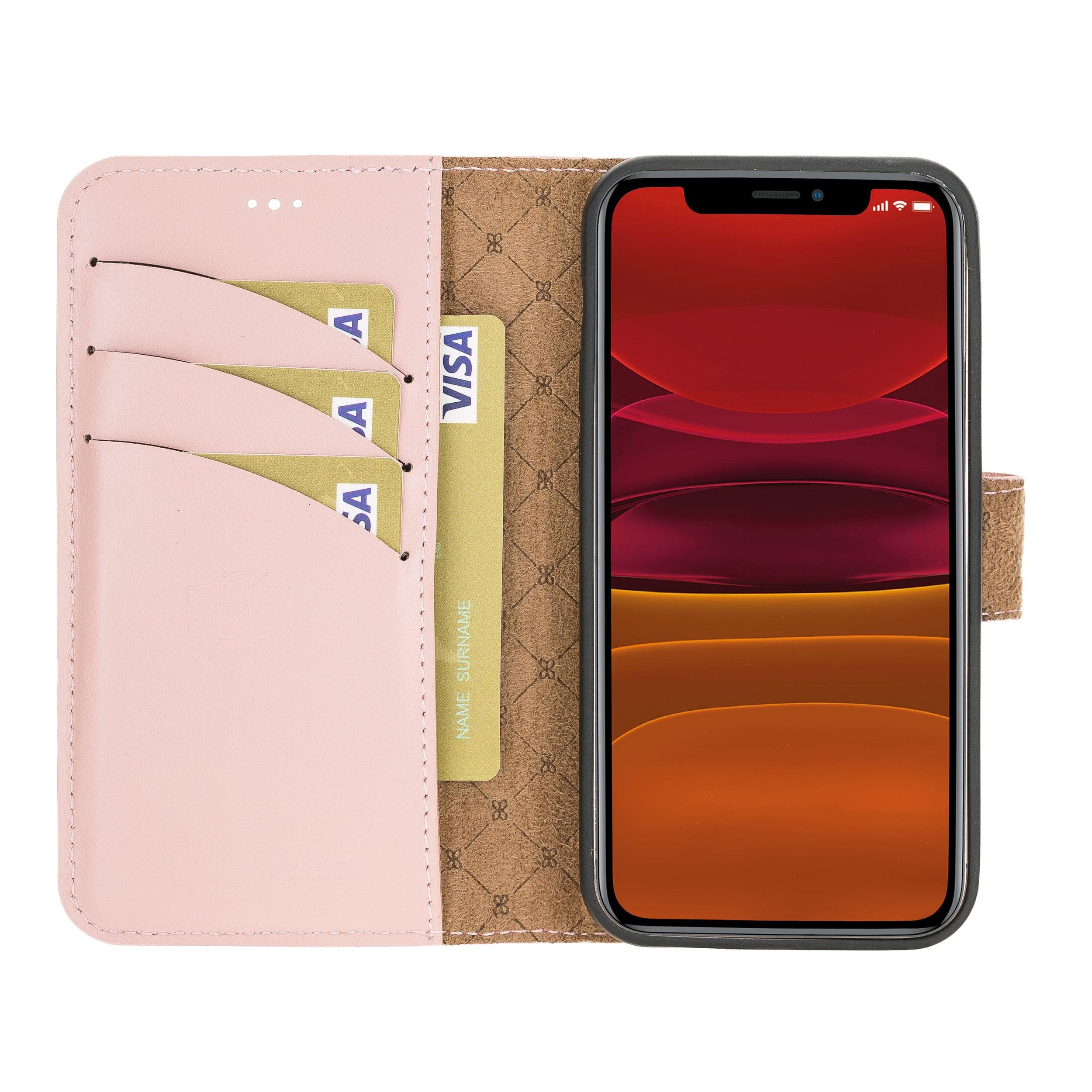 Magic iPhone 12 Pro Max Leather Detachable Wallet Case