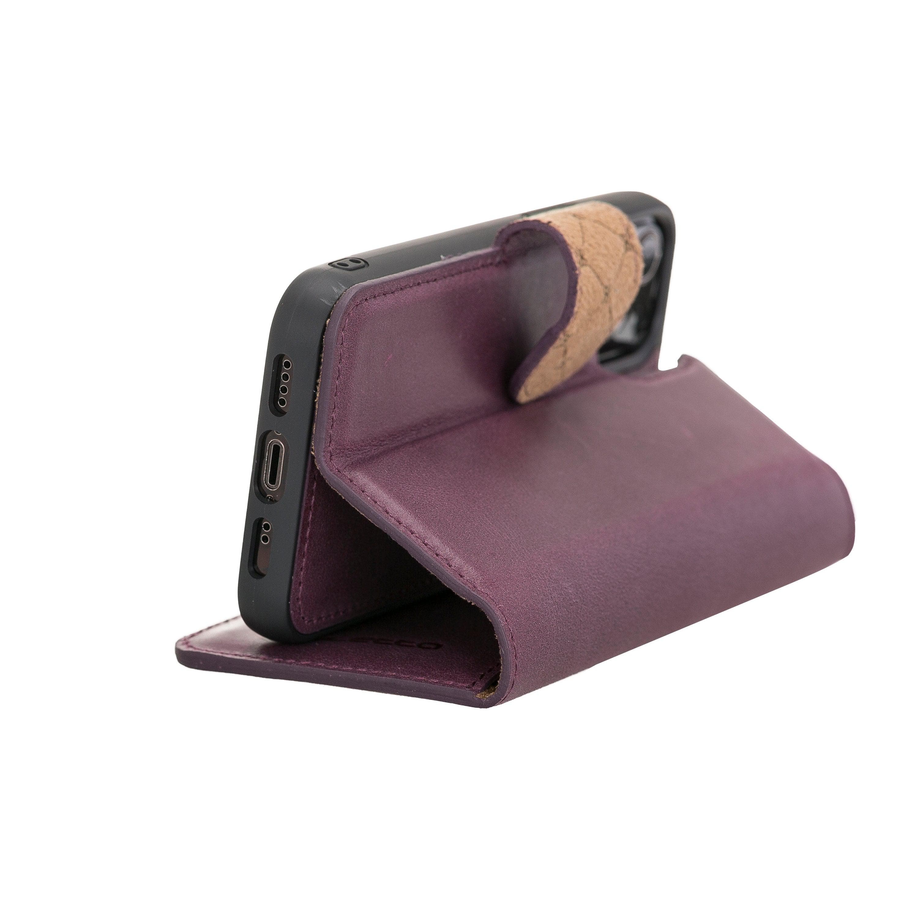 Magic iPhone 12 Pro Max Leather Detachable Wallet Case