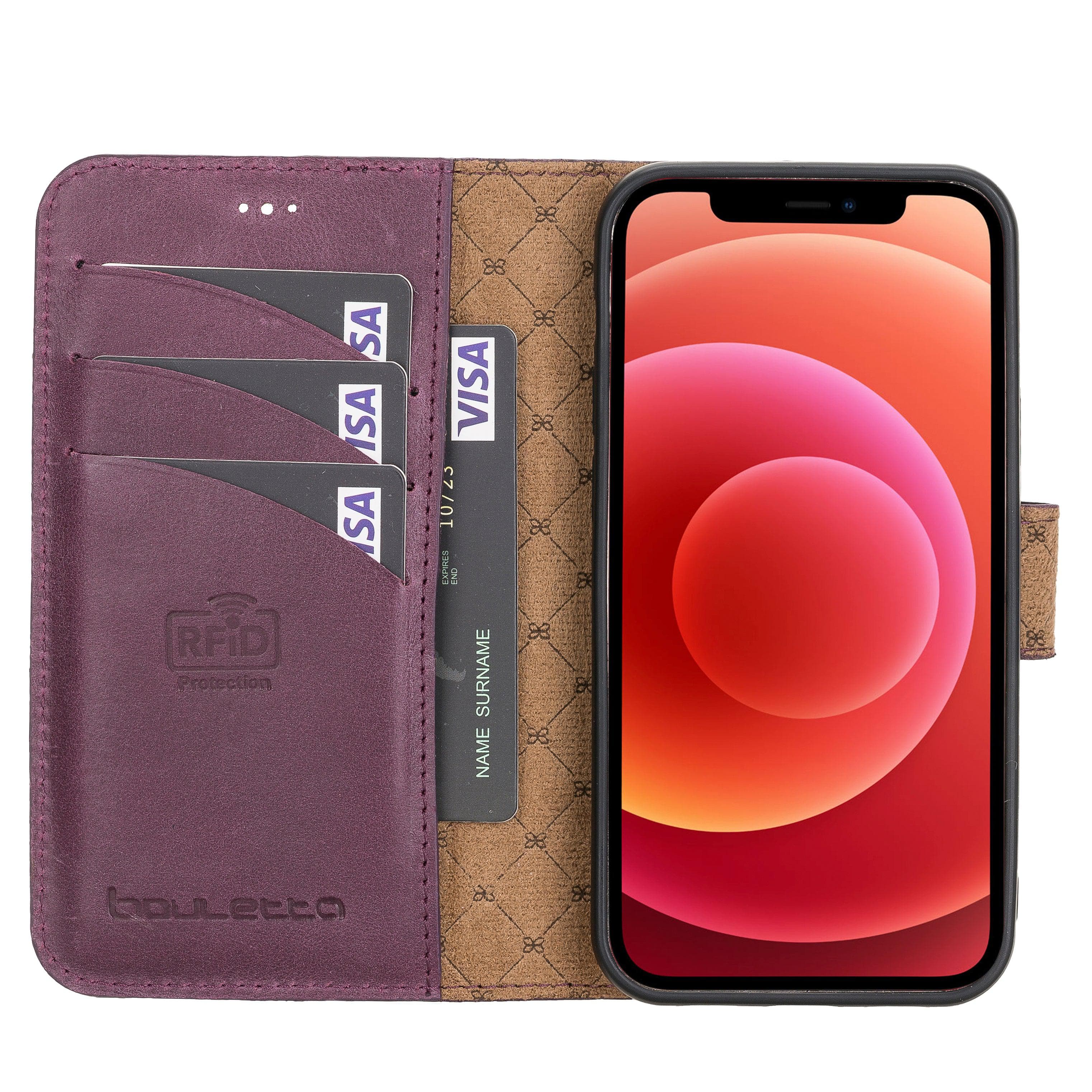 Magic iPhone 12 Pro Max Leather Detachable Wallet Case