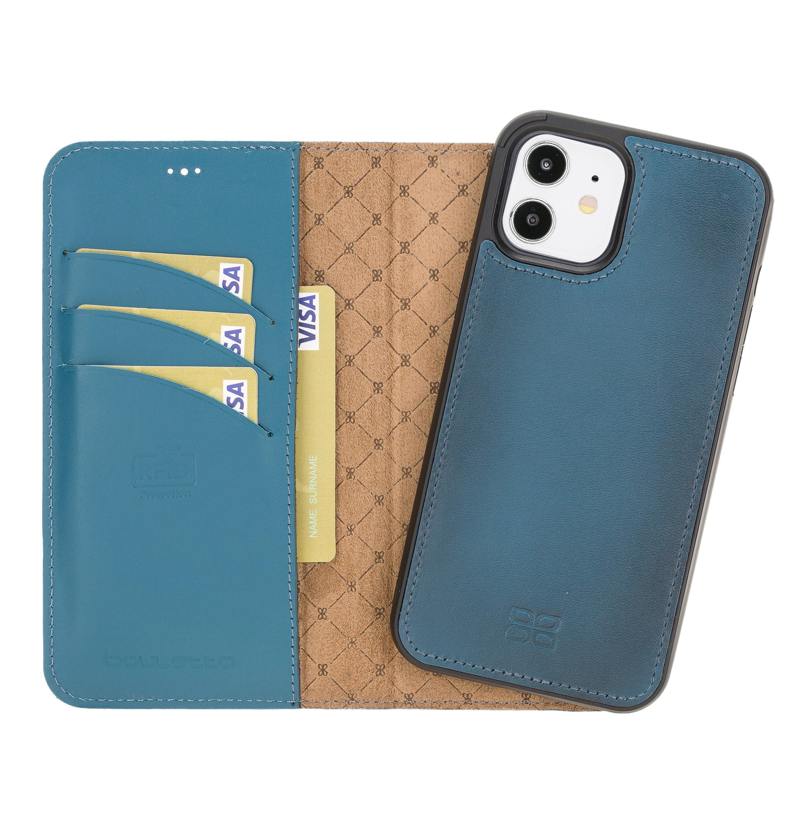 Magic iPhone 12 Mini Leather Detachable Wallet Case