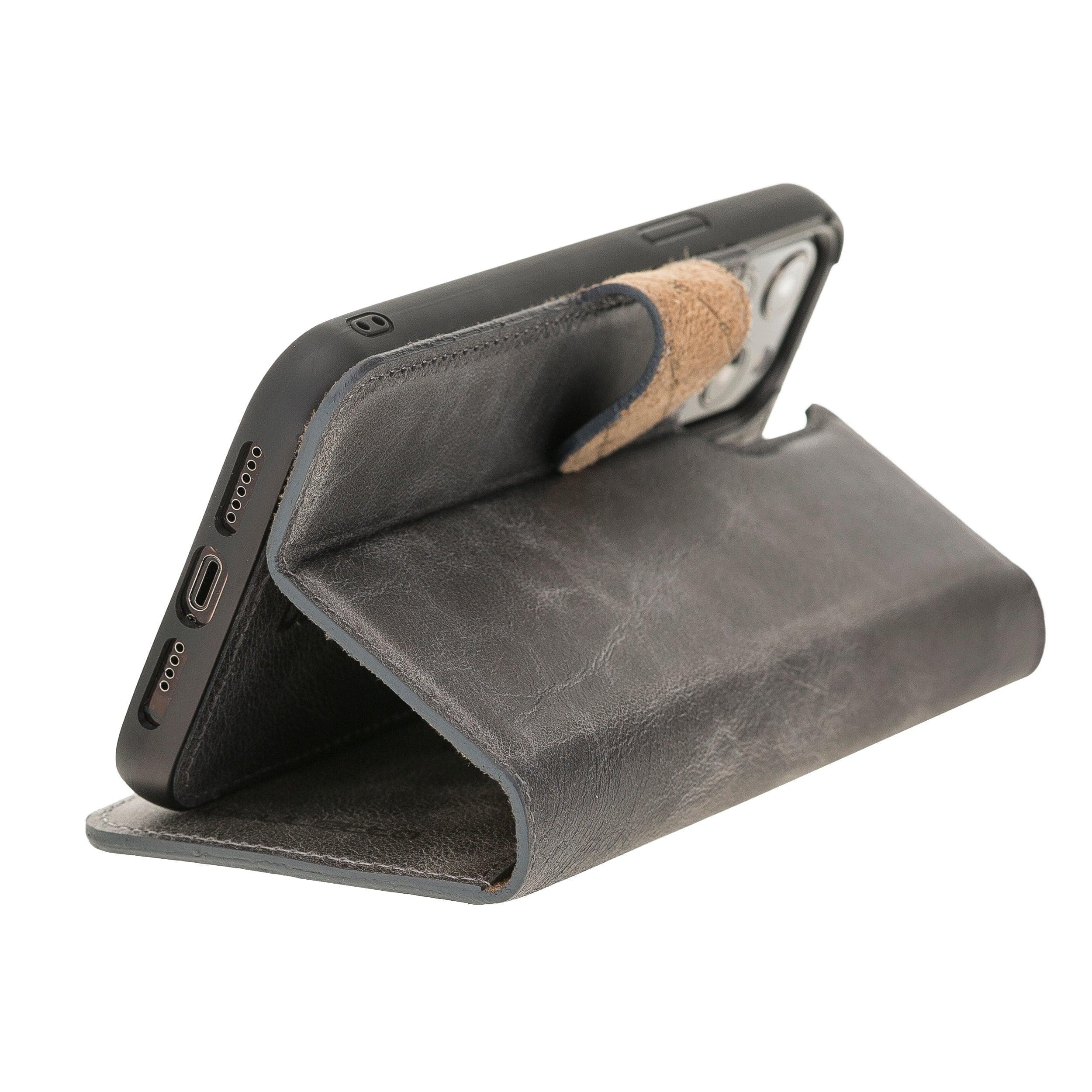 Magic iPhone 12 Mini Leather Detachable Wallet Case