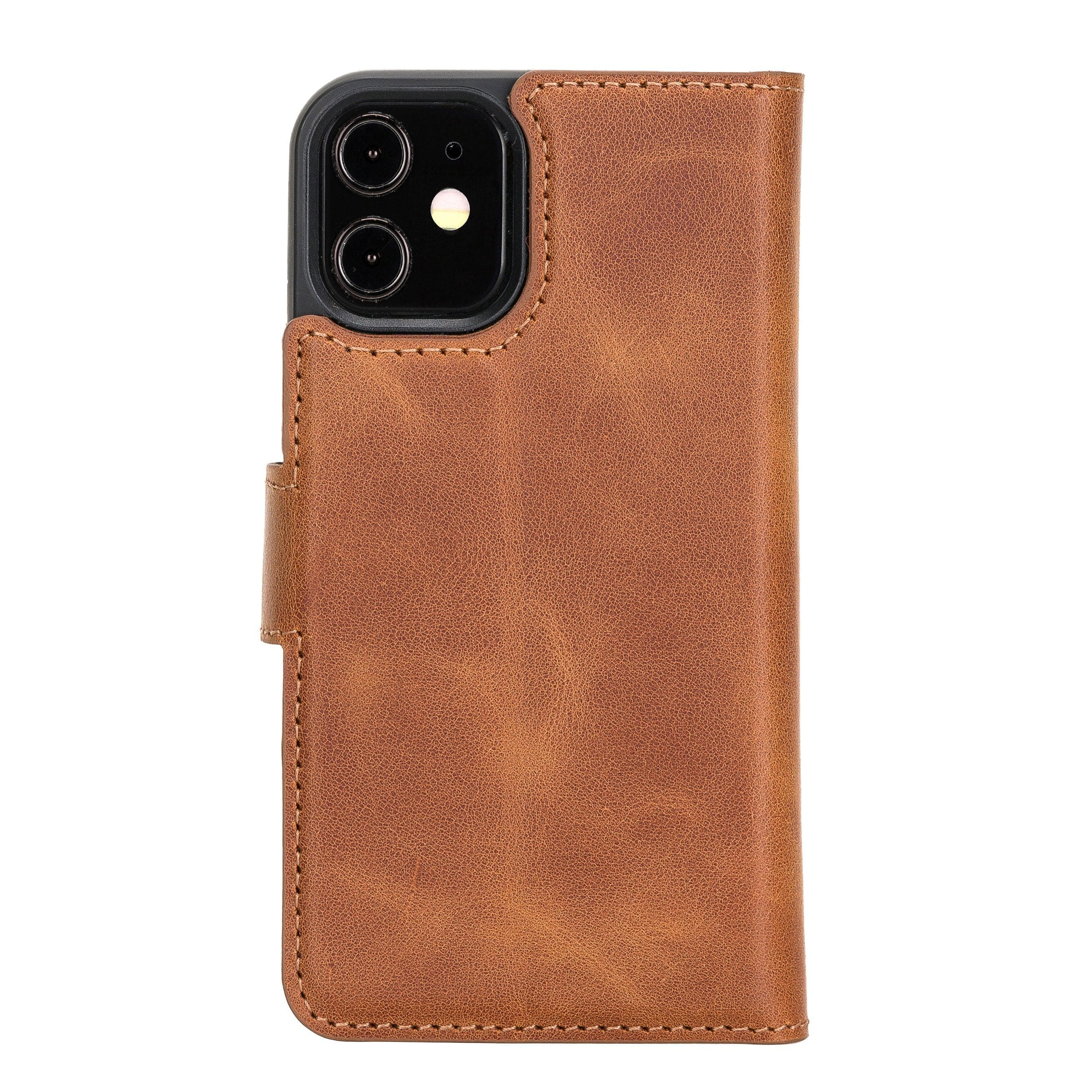 Magic iPhone 12 Mini Leather Detachable Wallet Case