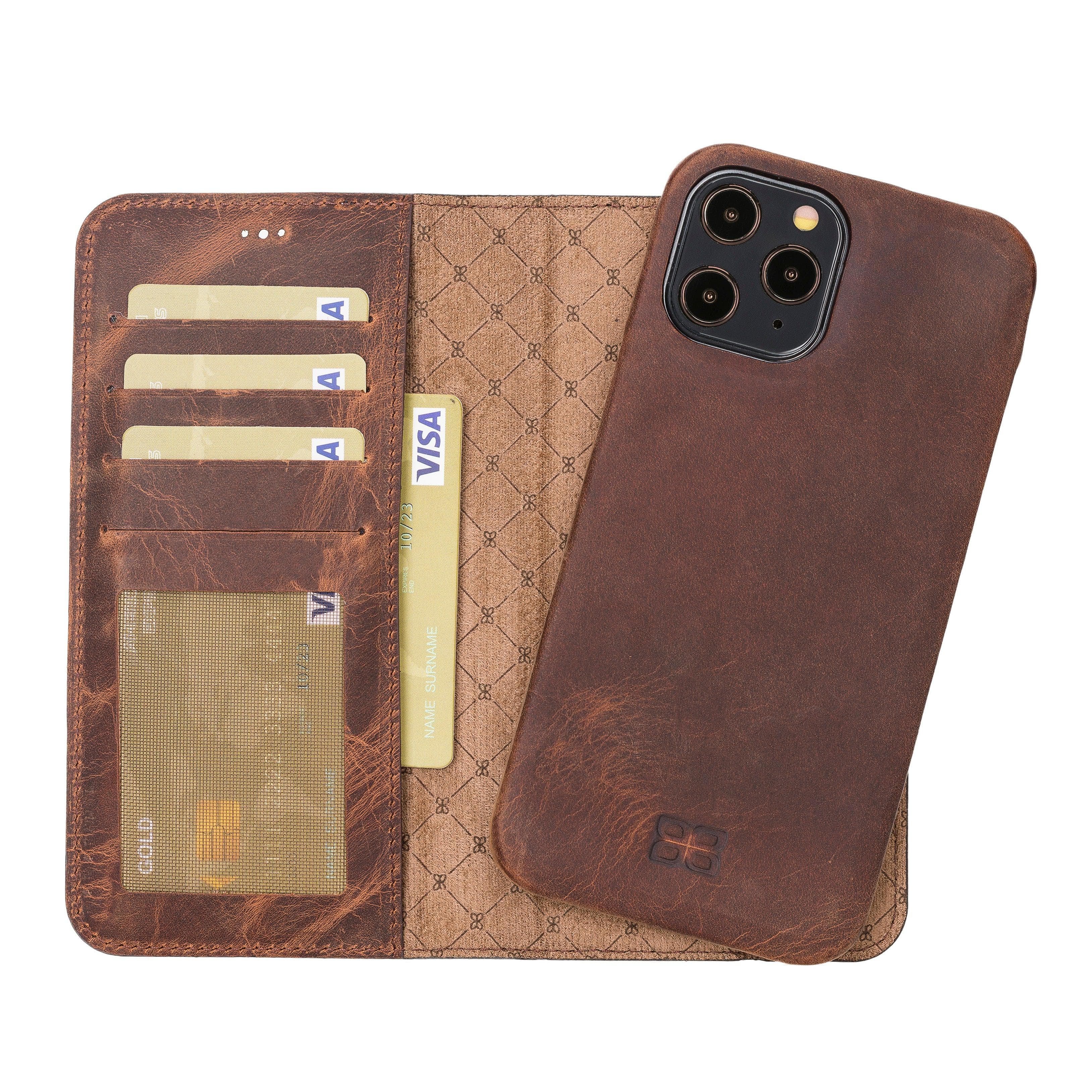F360 Magic Leather iPhone 12 Pro /  iPhone 12 Detachable Wallet Case