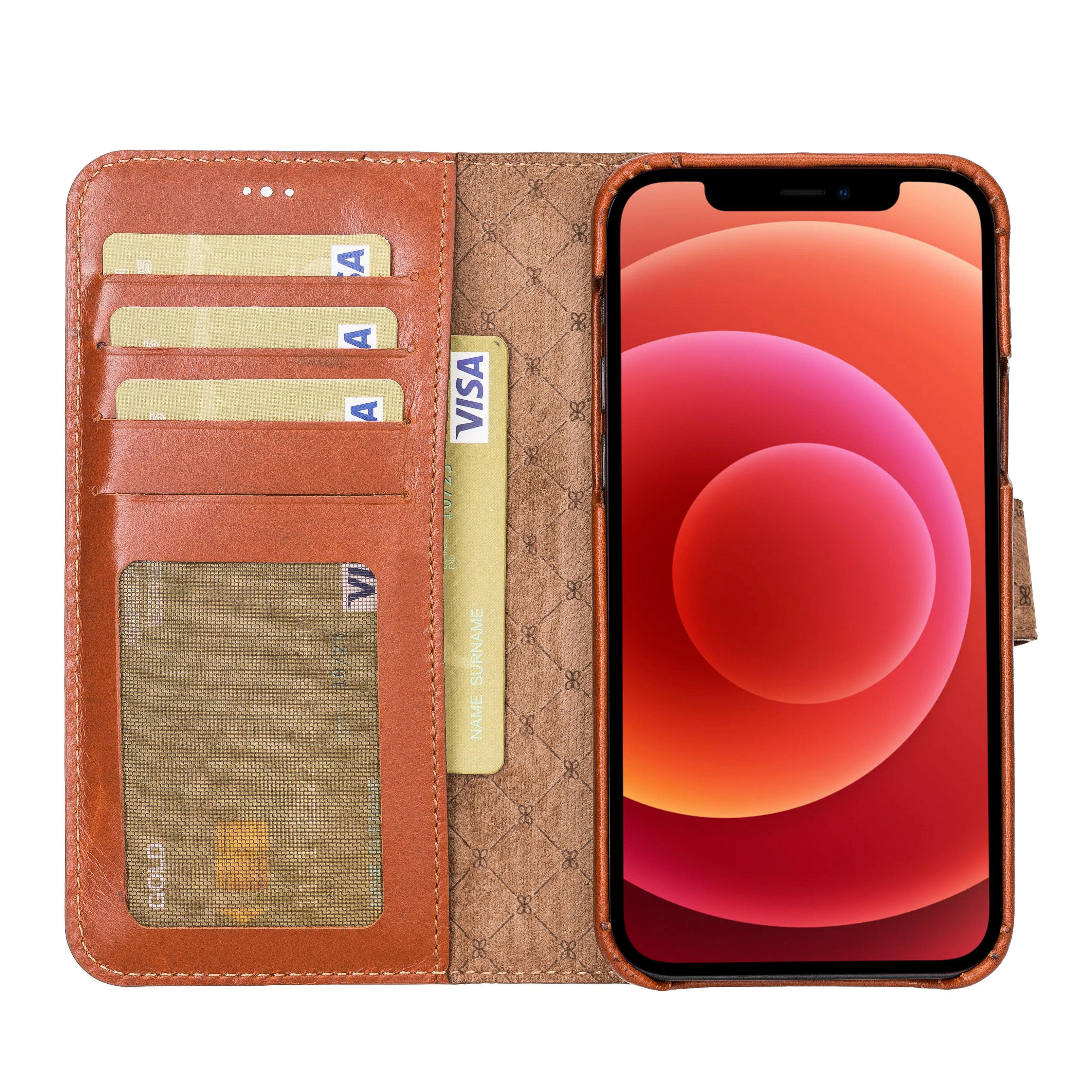 F360 Magic Leather iPhone 12 Pro /  iPhone 12 Detachable Wallet Case
