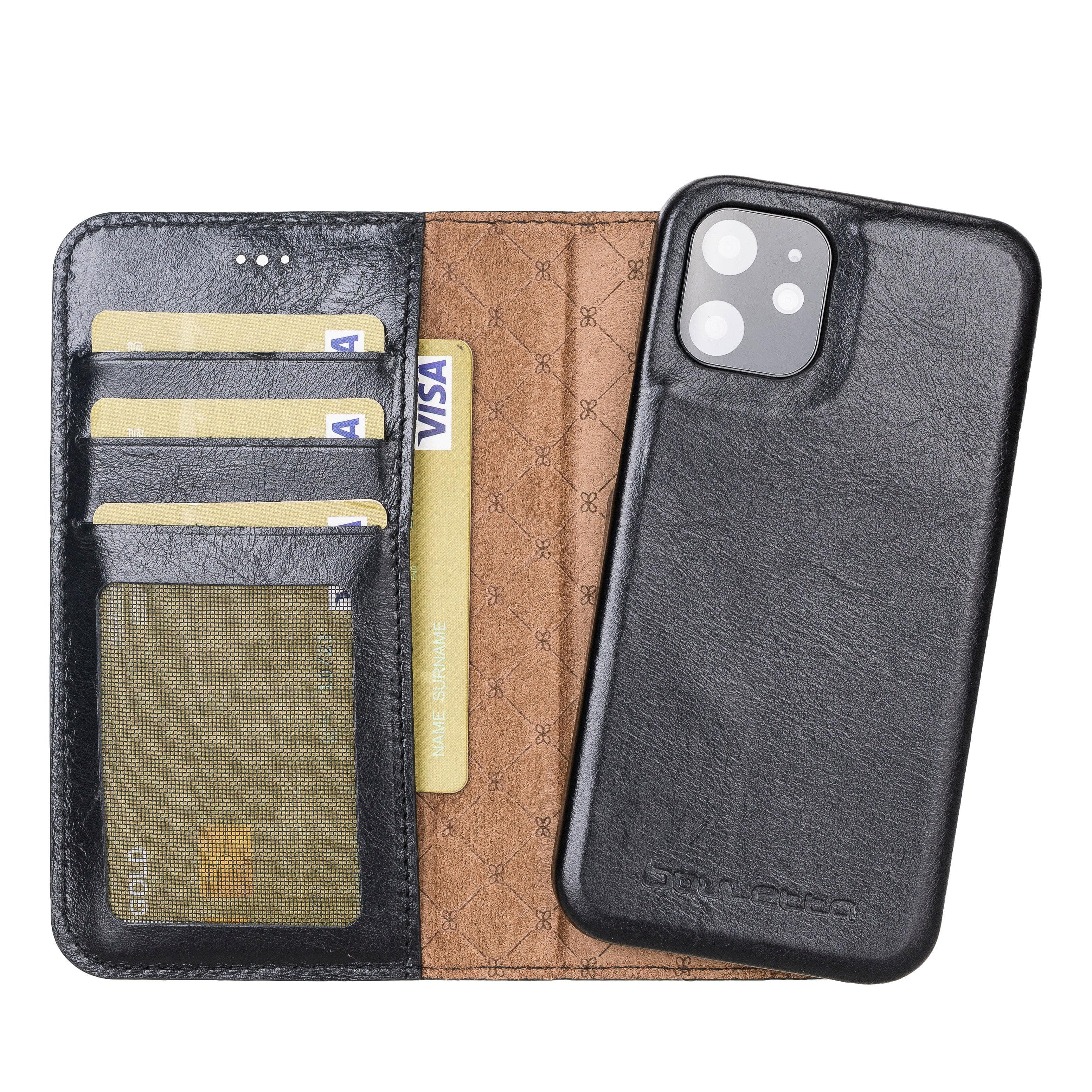 F360 Magic Leather iPhone 12 Pro /  iPhone 12 Detachable Wallet Case