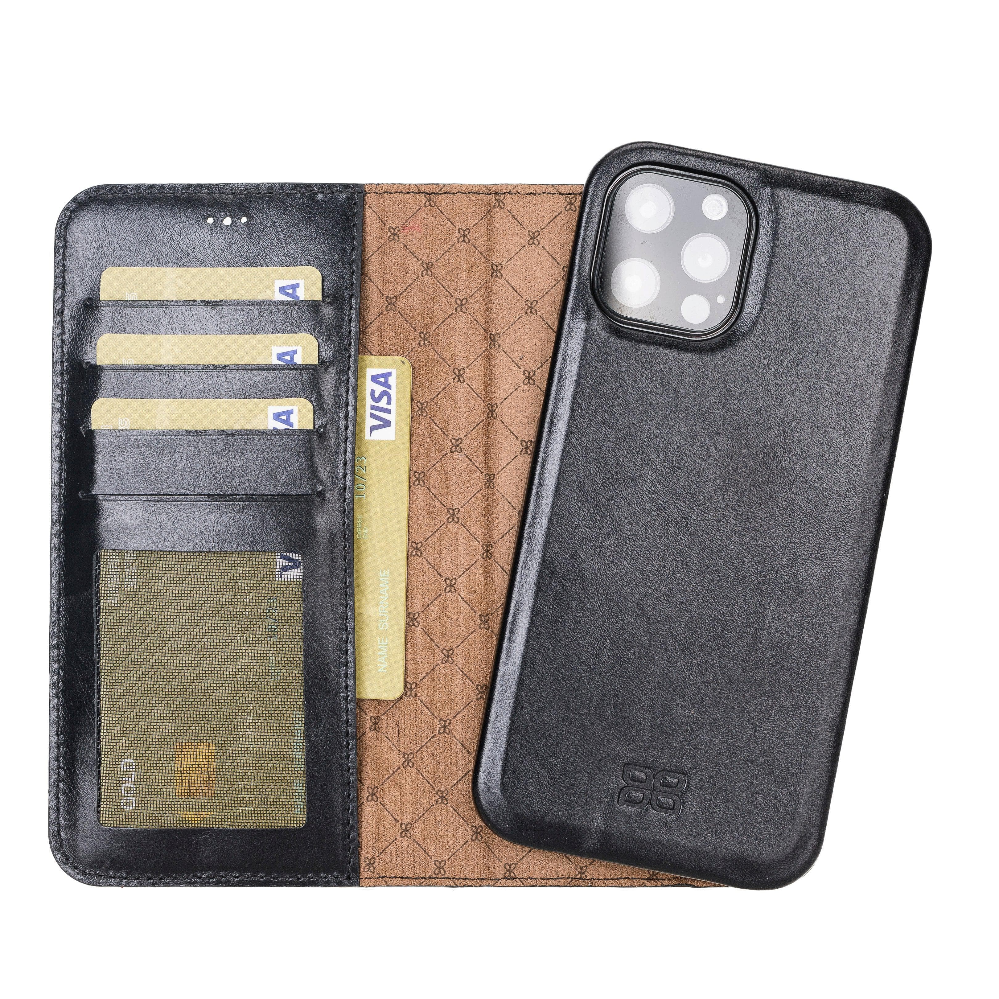F360 Magic Leather iPhone 12 Pro /  iPhone 12 Detachable Wallet Case