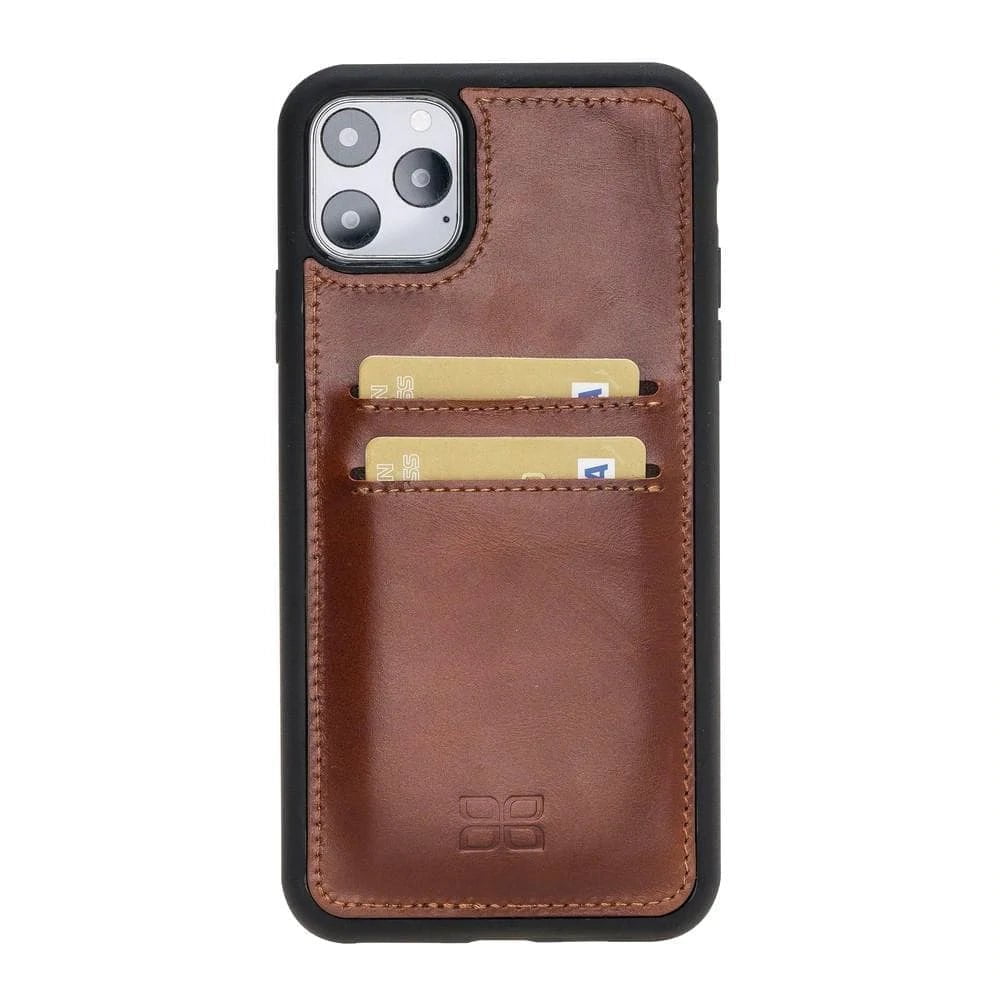 Flex Cover Leather iPhone 11 Pro Max Case with Card Holder