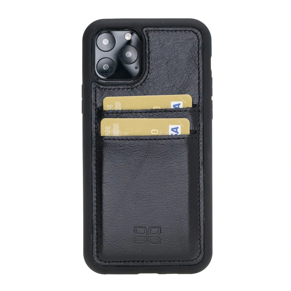 Flex Cover Leather iPhone 11 Pro Max Case with Card Holder