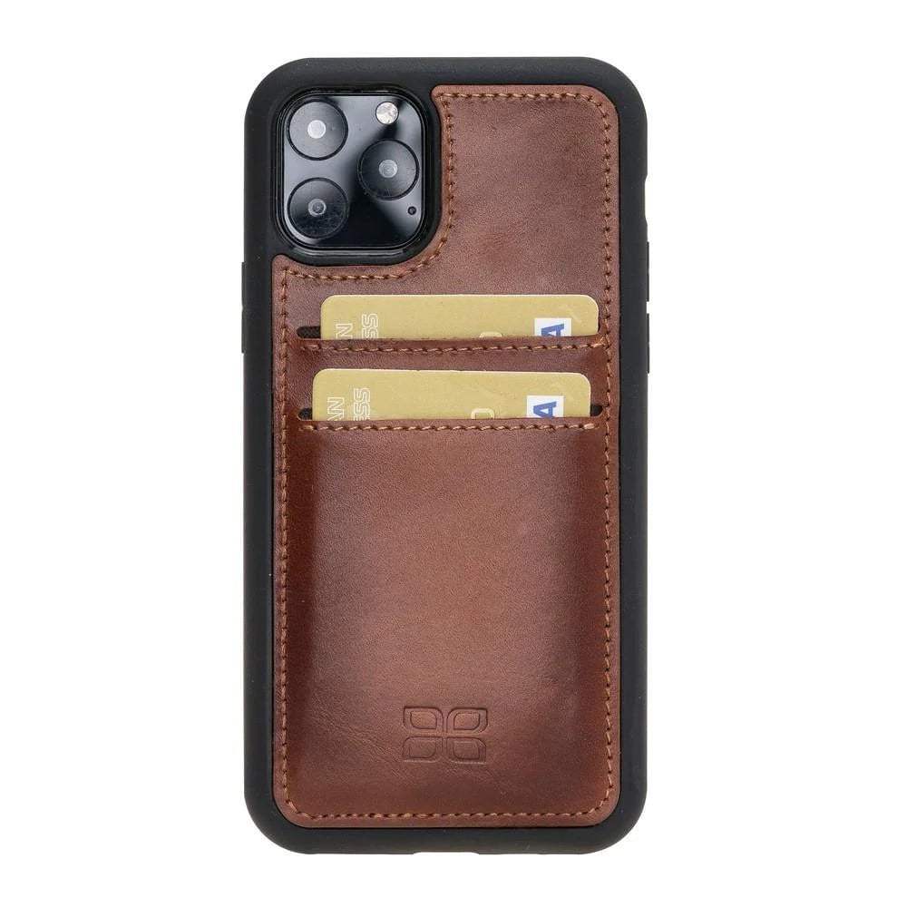 Flex Cover Leather iPhone 11 Pro Max Case with Card Holder