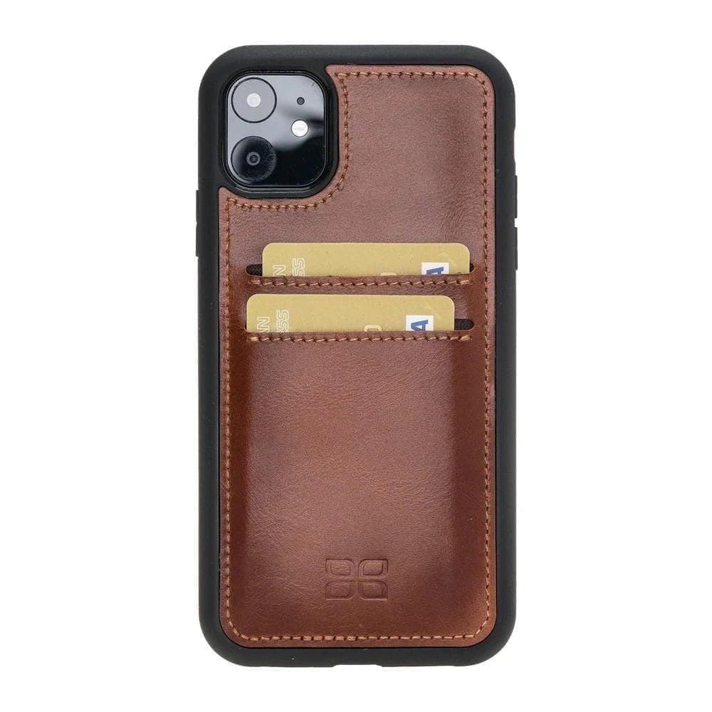 Flex Cover Leather iPhone 11 Pro Case with Card Holder