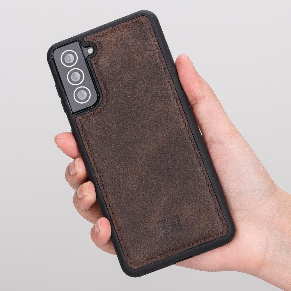 Flex Cover Leather Samsung Galaxy S21 Case