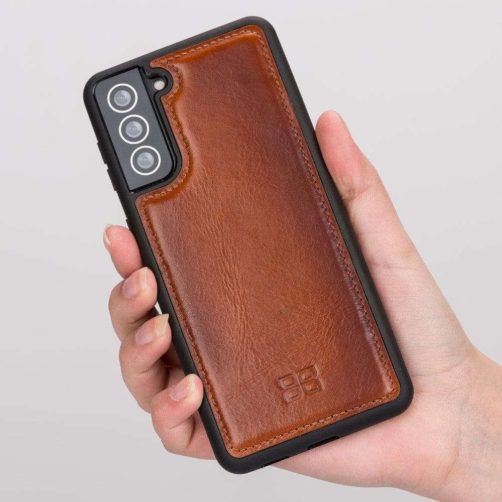 Flex Cover Leather Samsung Galaxy S21 Case
