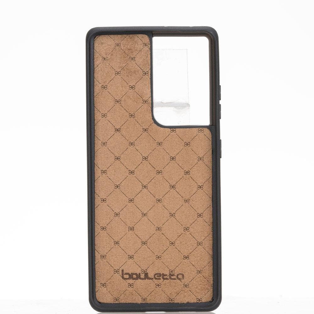 Flex Cover Leather Samsung Galaxy S21 Ultra Case with Card Holder